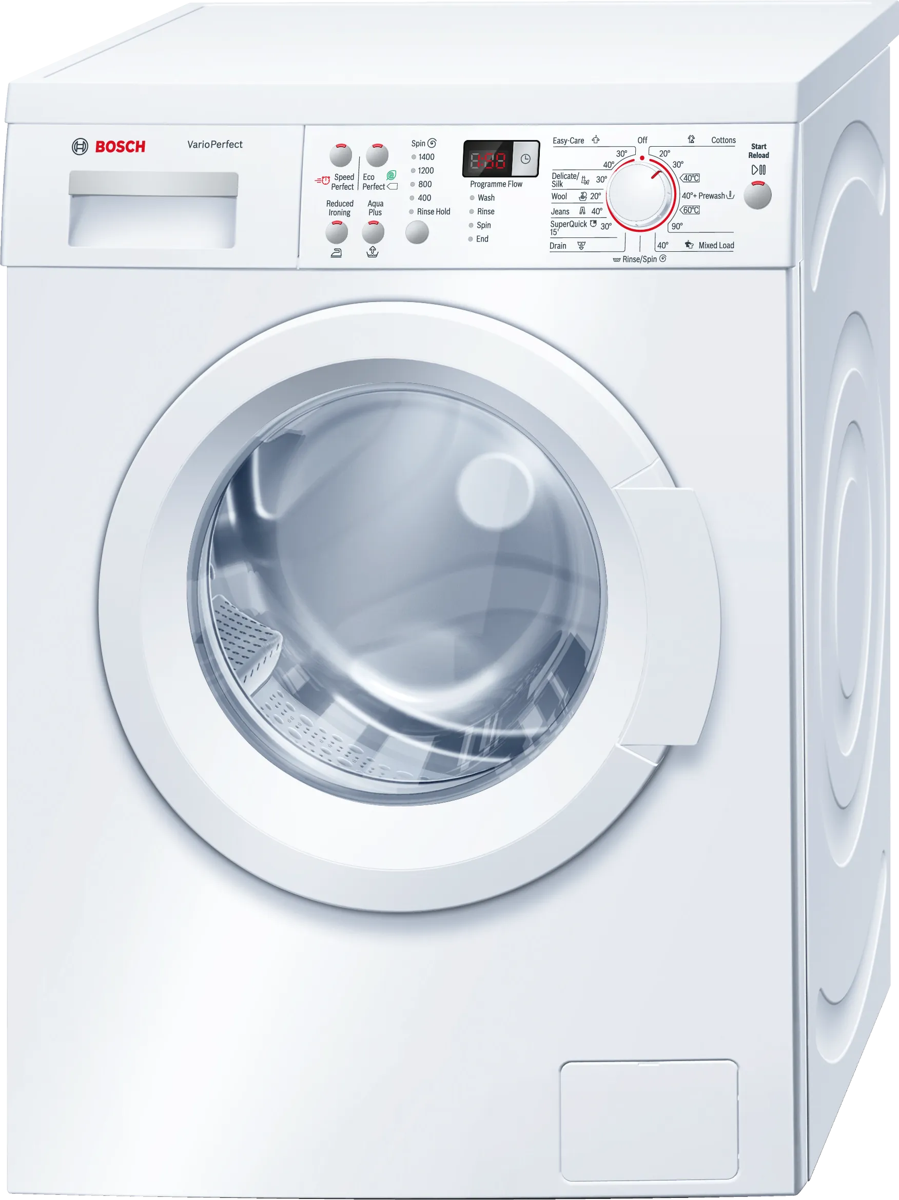 Serie | 6 washing machine, front loader 8 kg 1400 rpm 