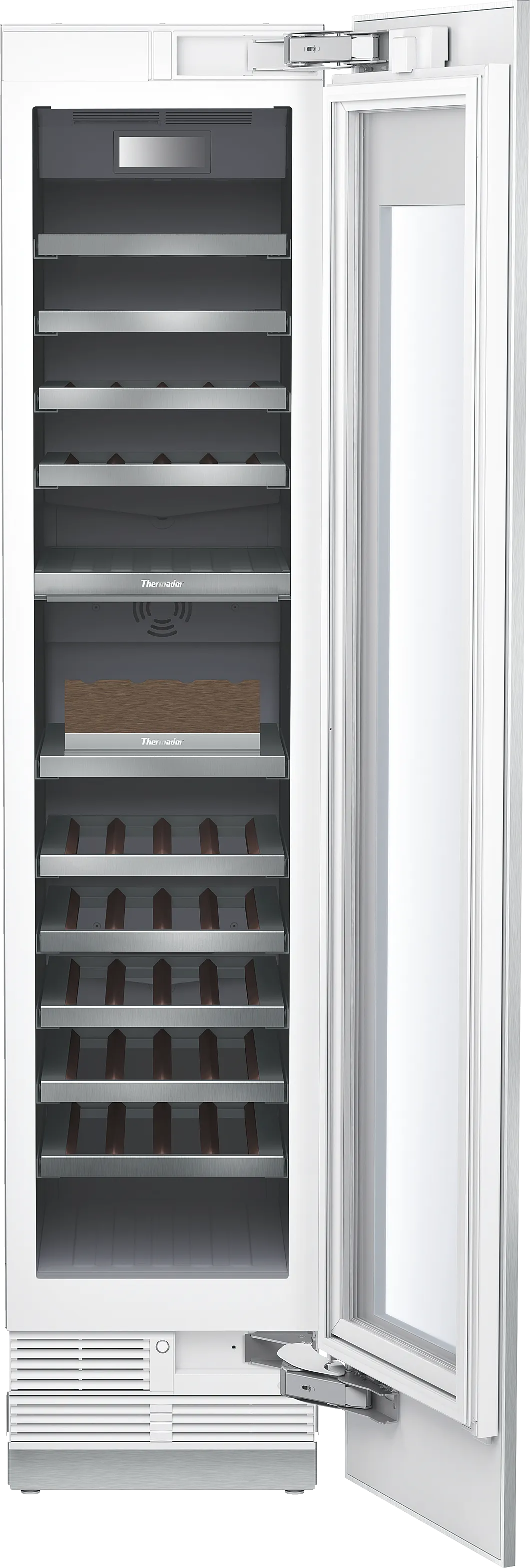 Freedom® Built-in Wine Cooler with Glass Door 18'' Panel Ready 