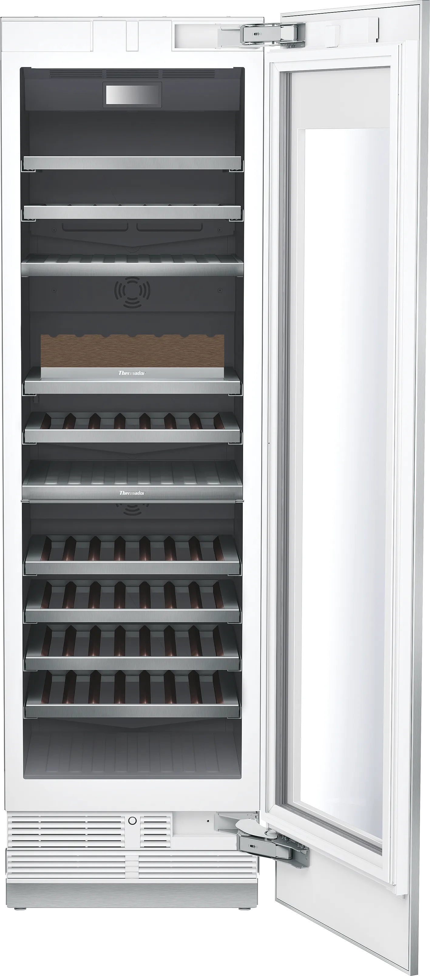 Freedom® Built-in Wine Cooler with Glass Door 24'' Panel Ready 