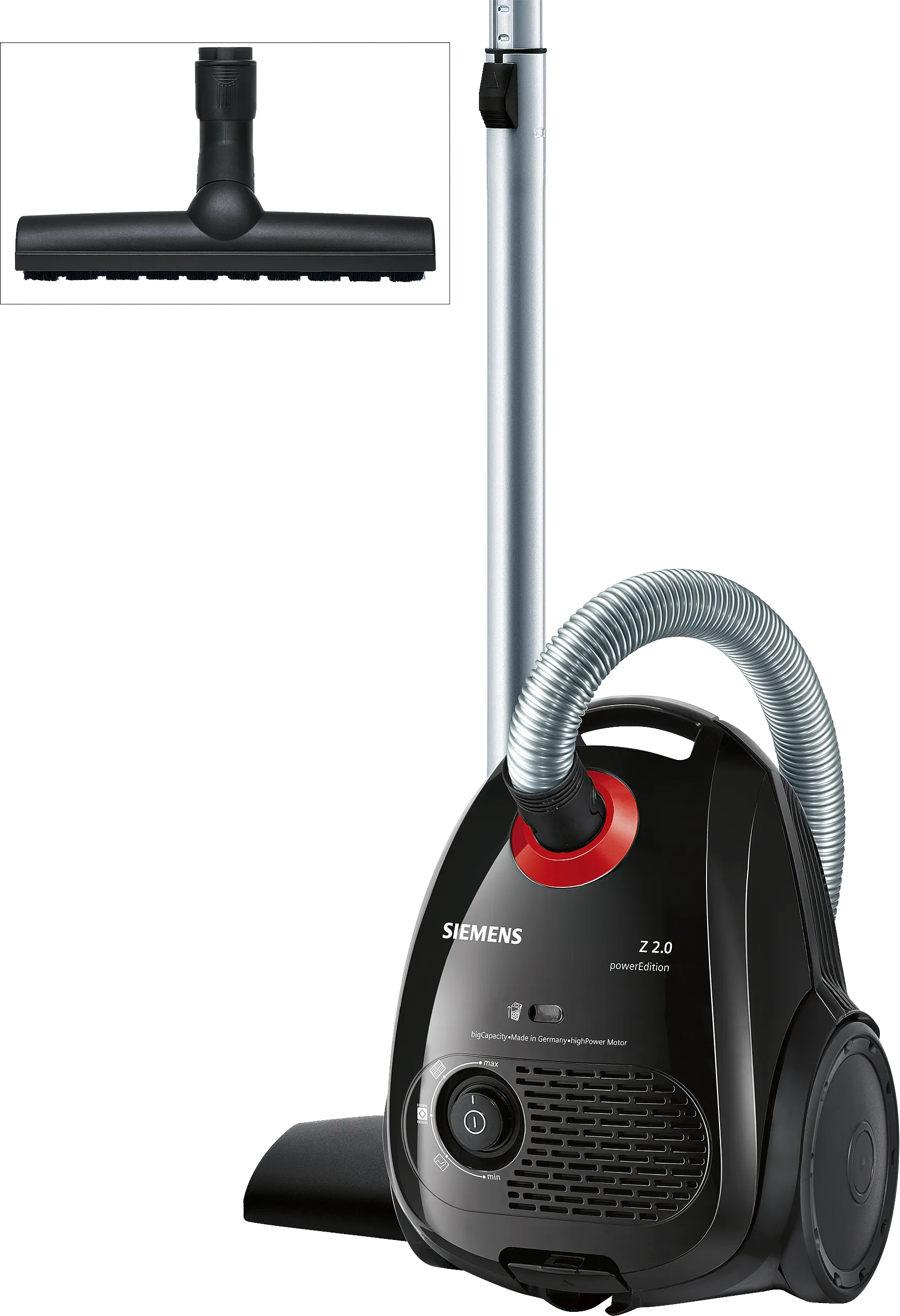  Bagged vacuum cleaner Z2.0 powerEdition Black