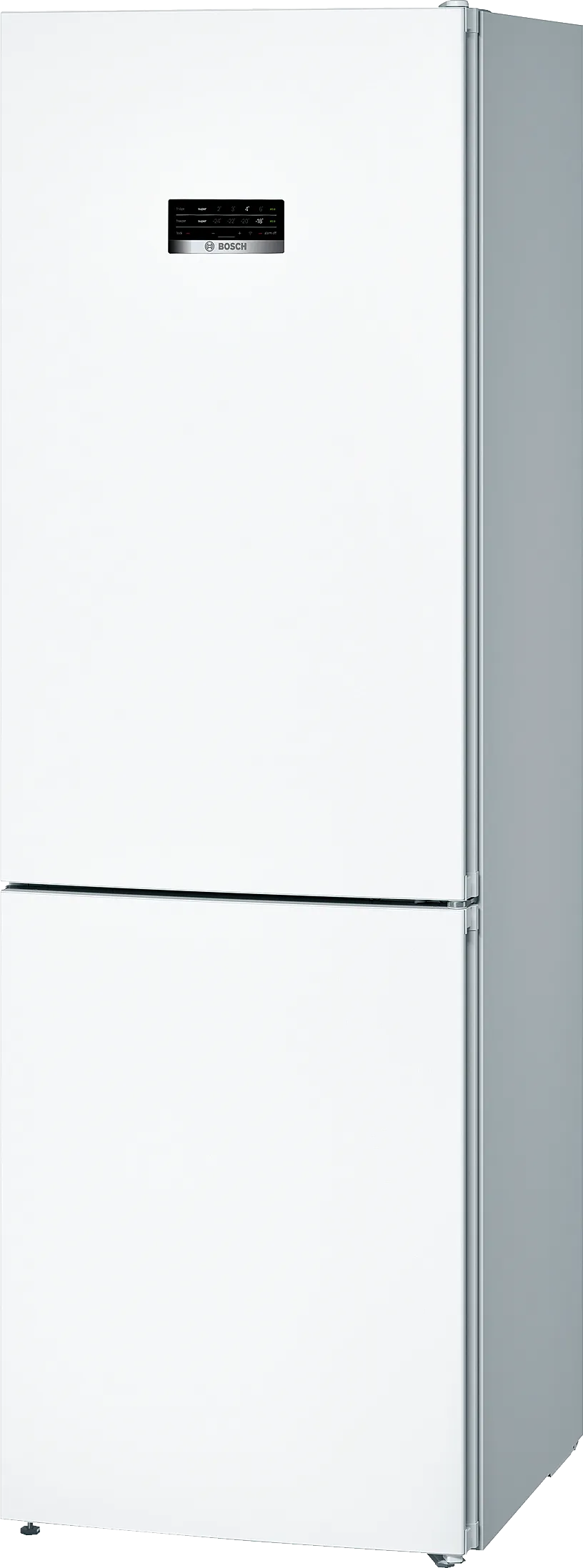 Series 4 free-standing fridge-freezer with freezer at bottom 186 x 60 cm White 
