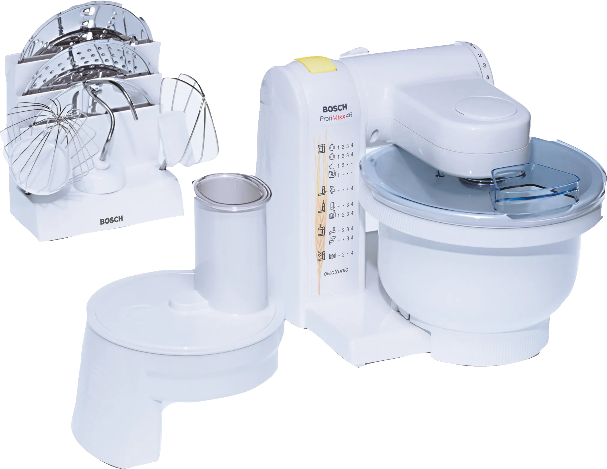  Kitchen machine 550 W White, Yellow