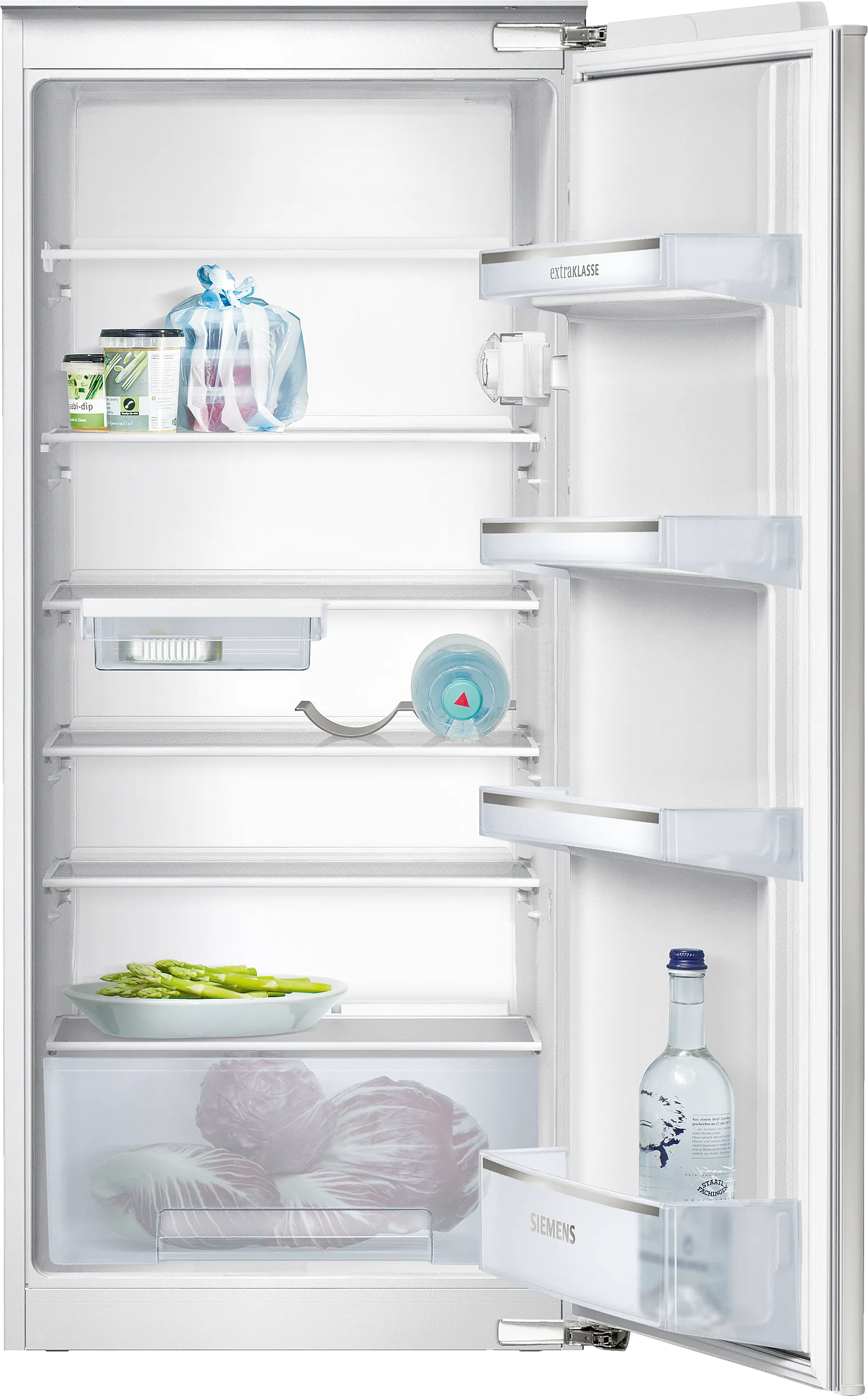 iQ100 built-in fridge 122.5 x 56 cm flat hinge
