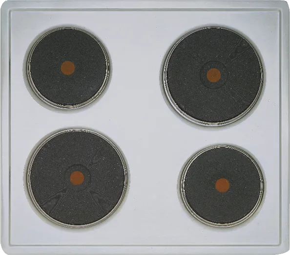 iQ100 60 cm control panel on the cooker, Stainless steel, surface mount without frame 