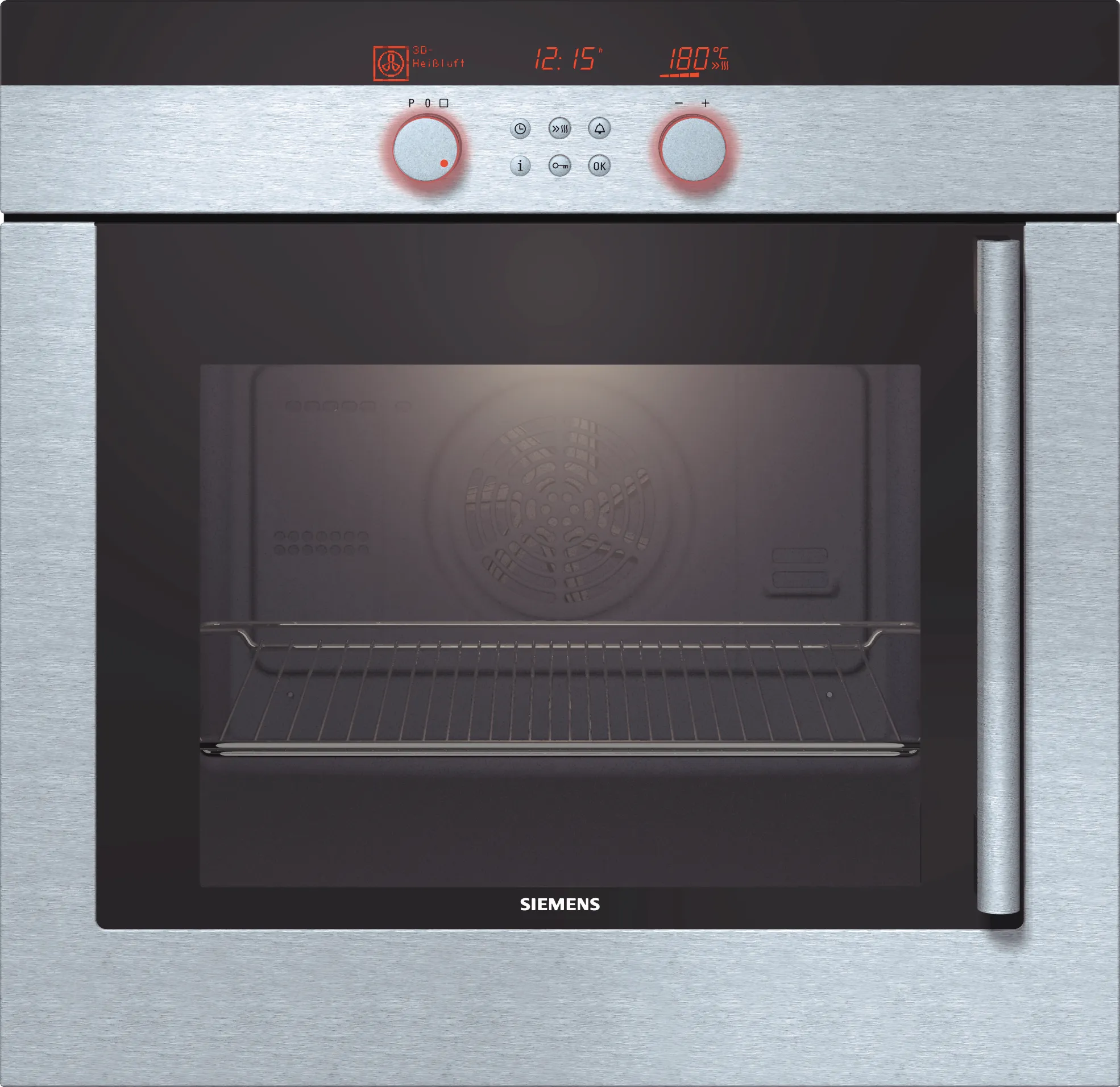 Built-in oven 60 x 60 cm Stainless steel