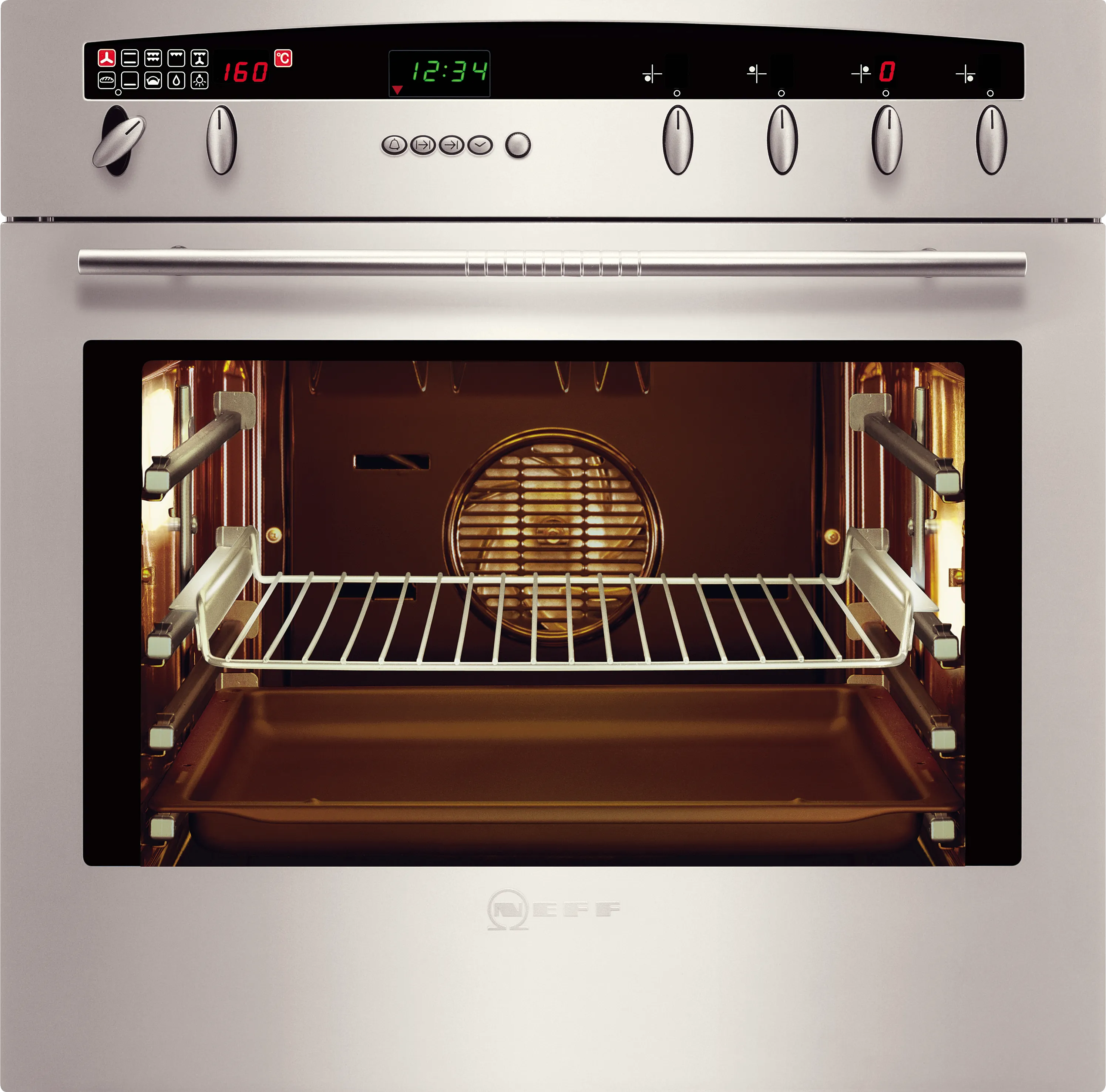  Built-in cooker 60 x 60 cm Aluminium