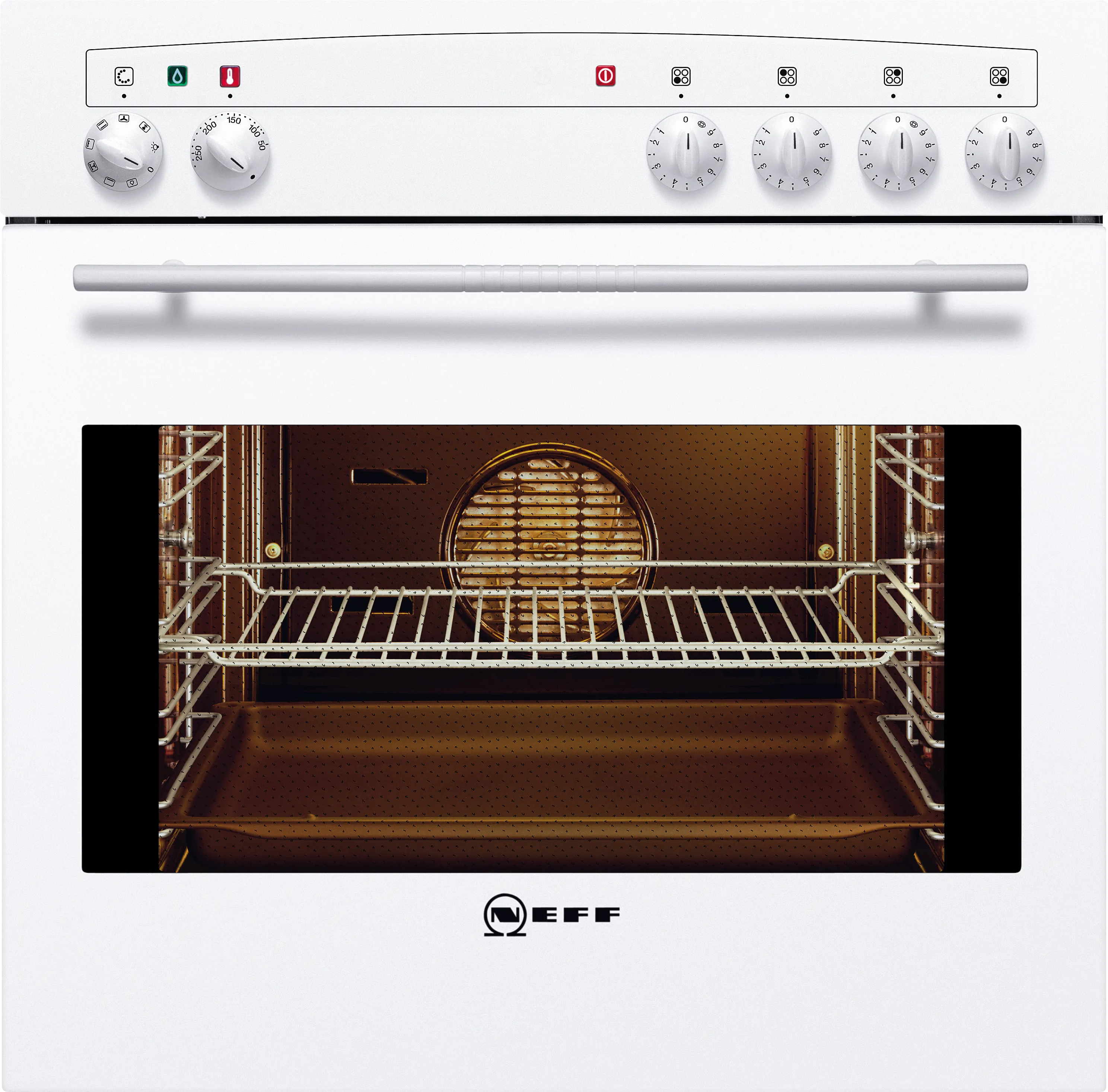  Built-in cooker 60 x 60 cm White