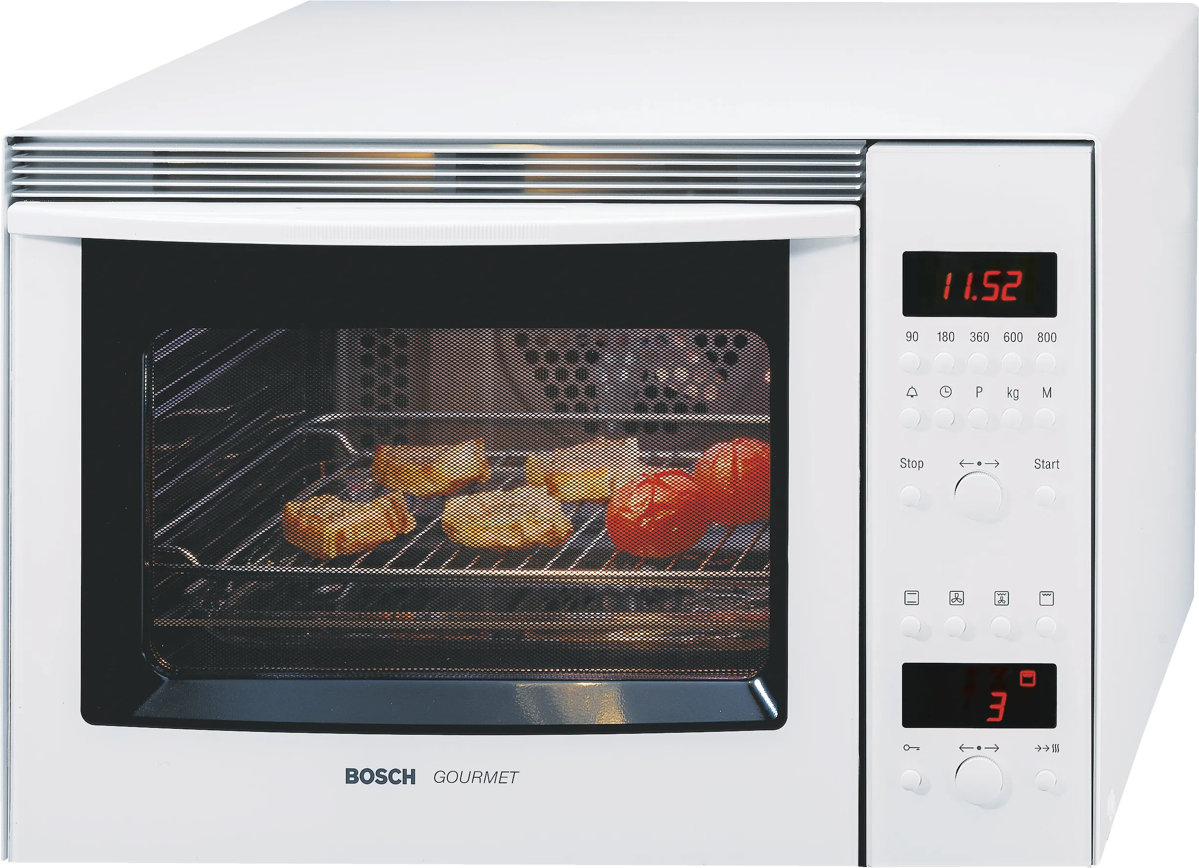  Freestanding microwave 55 x 38 cm White