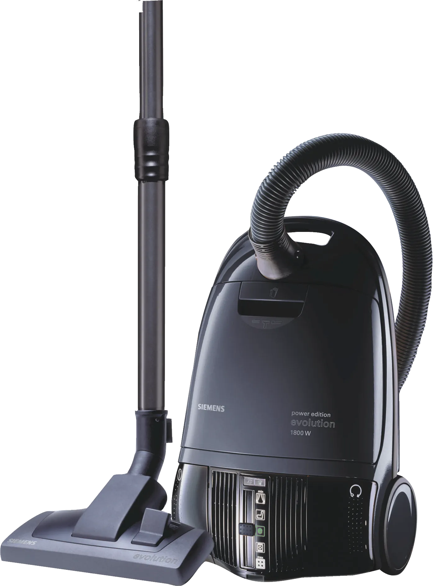  Bagged vacuum cleaner Black