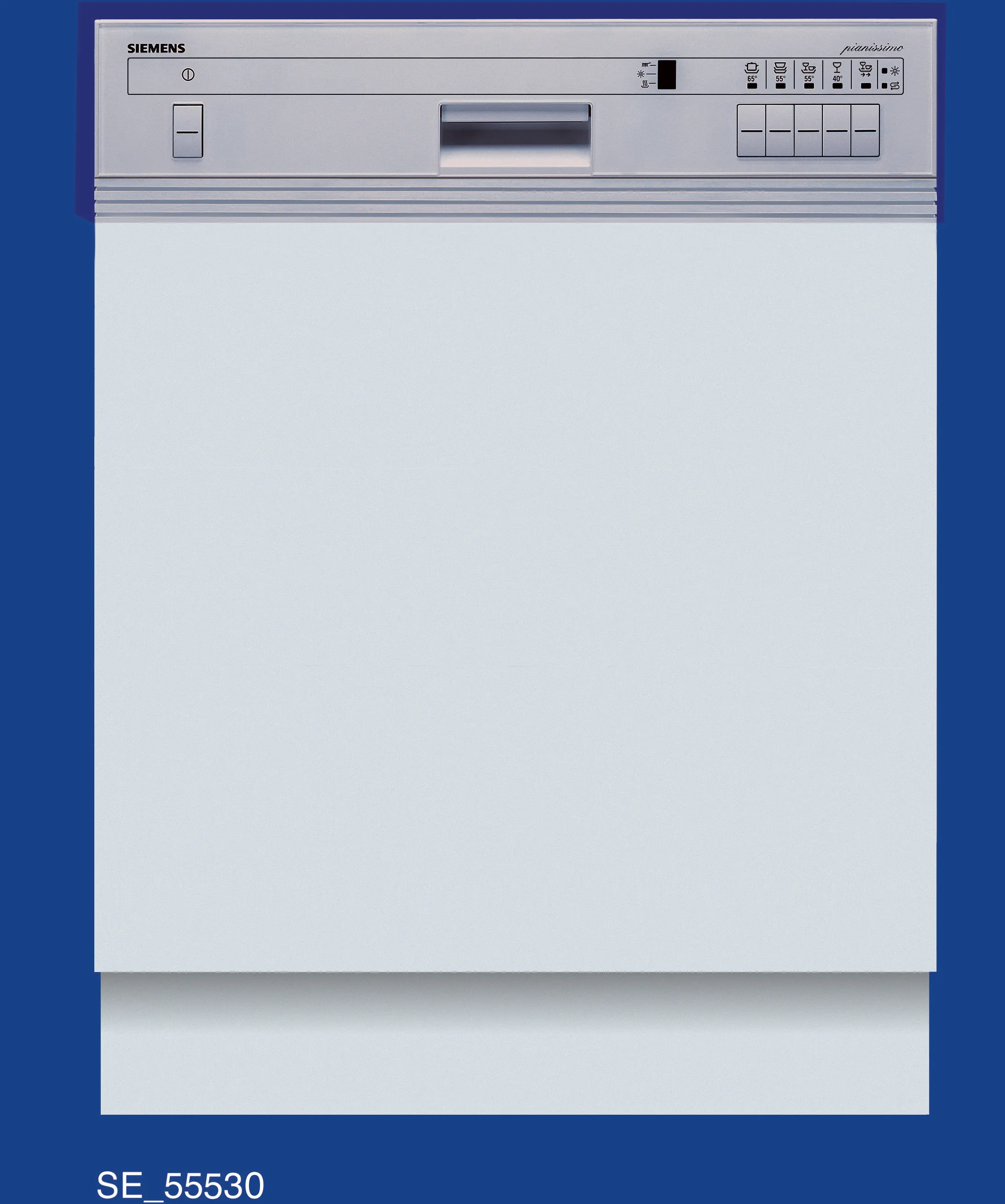 semi-integrated dishwasher 60 cm