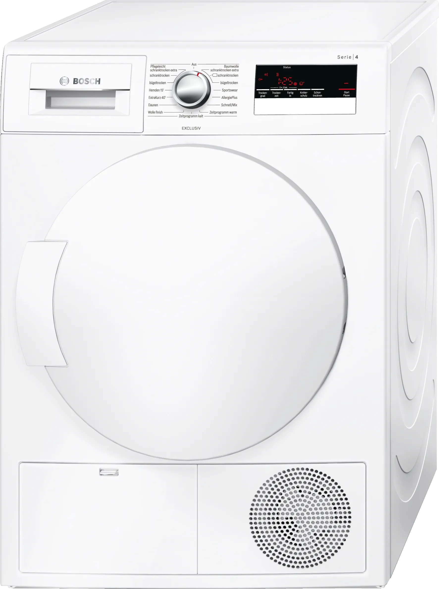 Series 4 condenser tumble dryer 8 kg White
