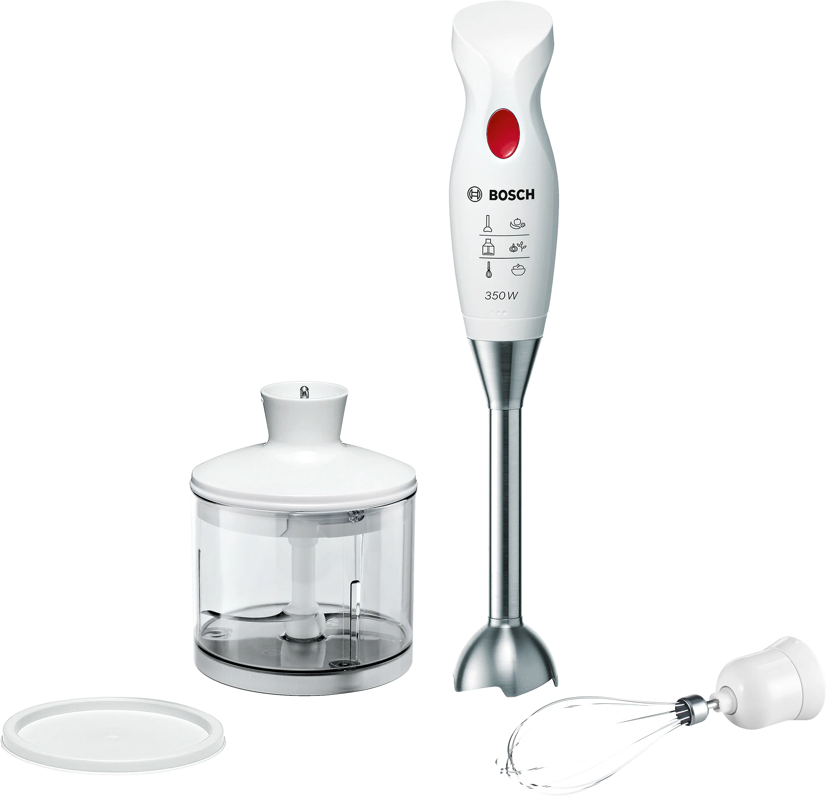  Hand blender 350 W White, deep red
