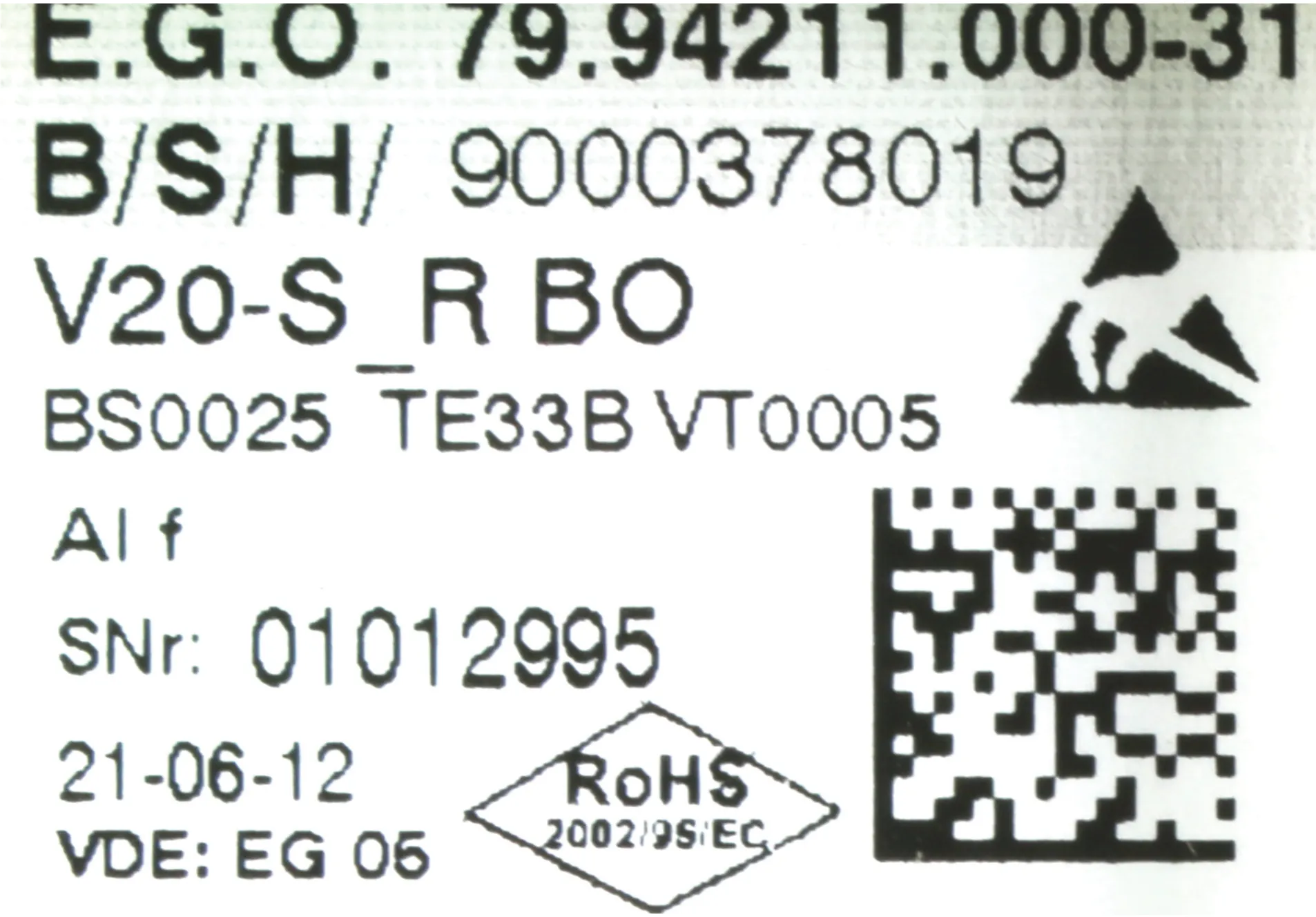 Photo Nr. 2 of the product 00646609