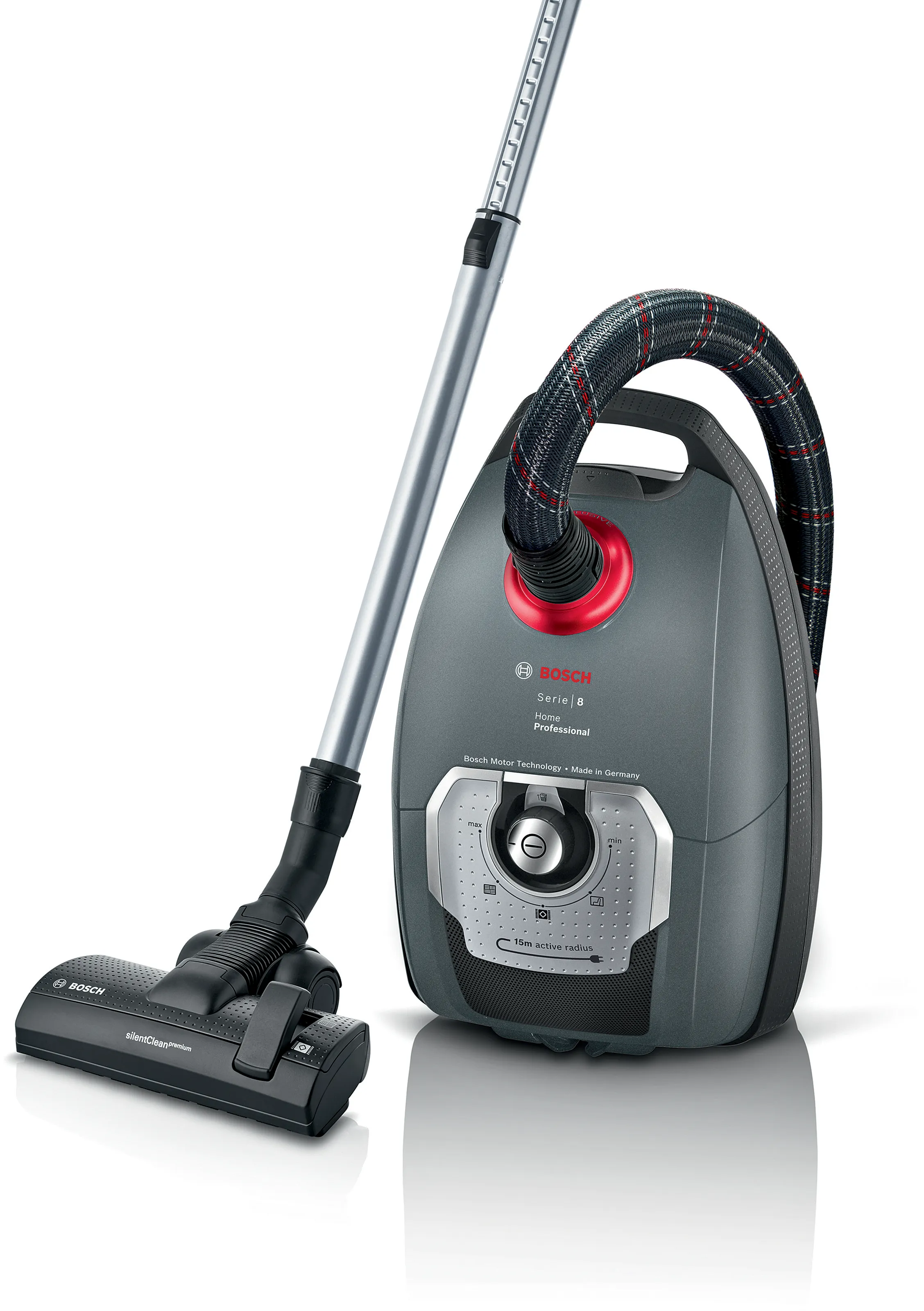 Series 8 Bagged vacuum cleaner Home Professional Black 