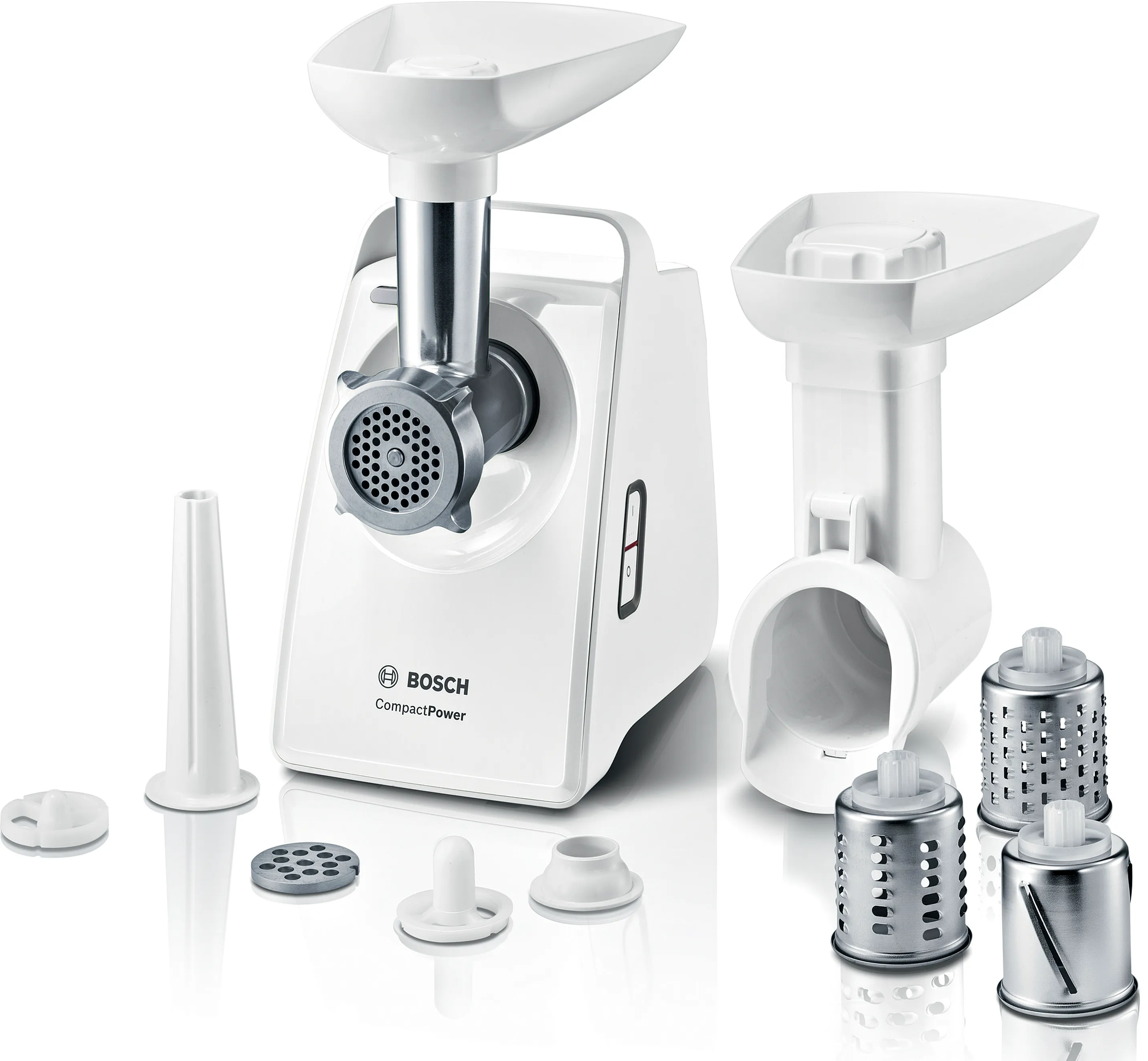 Meat mincer CompactPower 1500 W White, White 