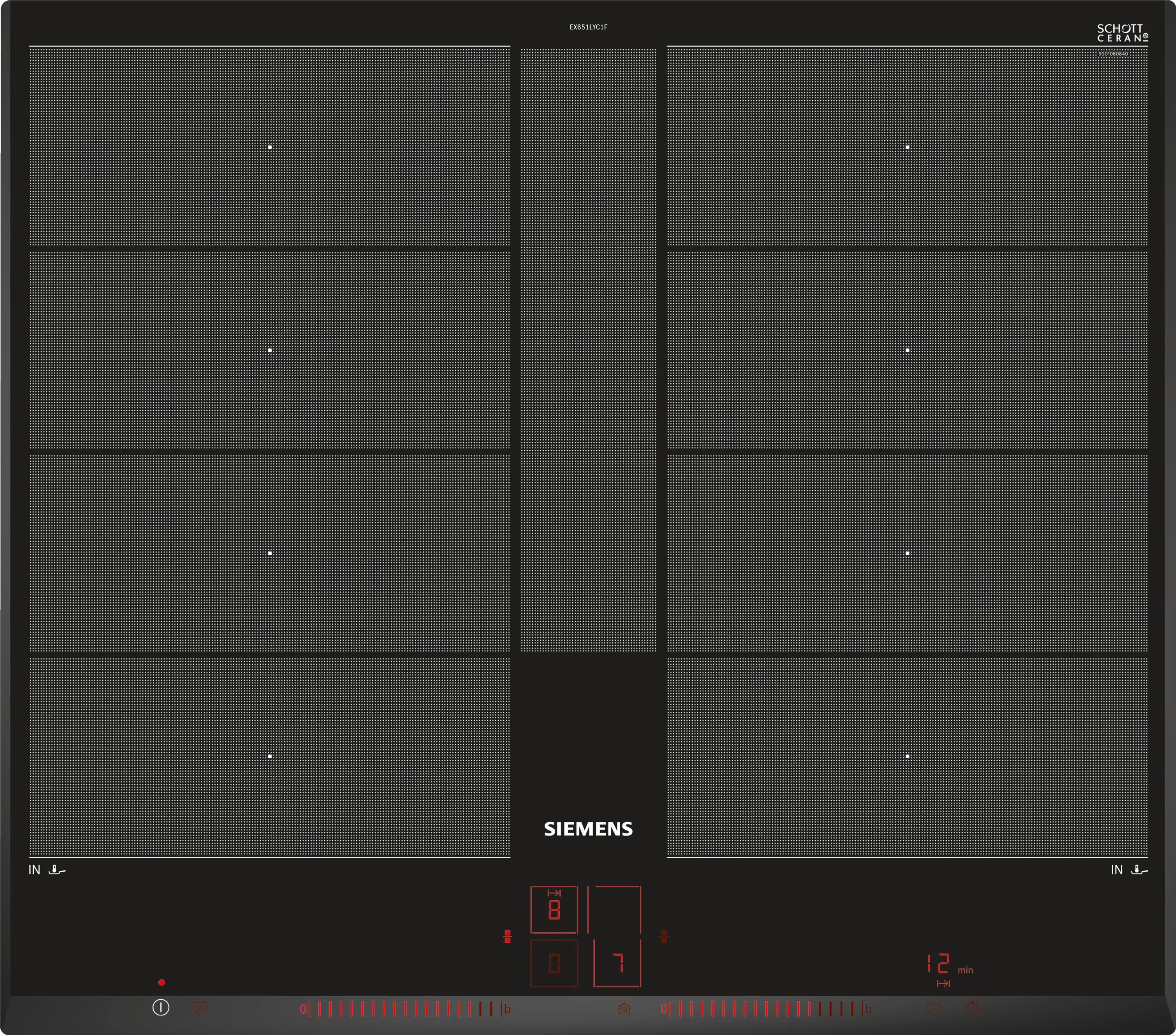 iQ700 Table à induction 60 cm sans cadre
