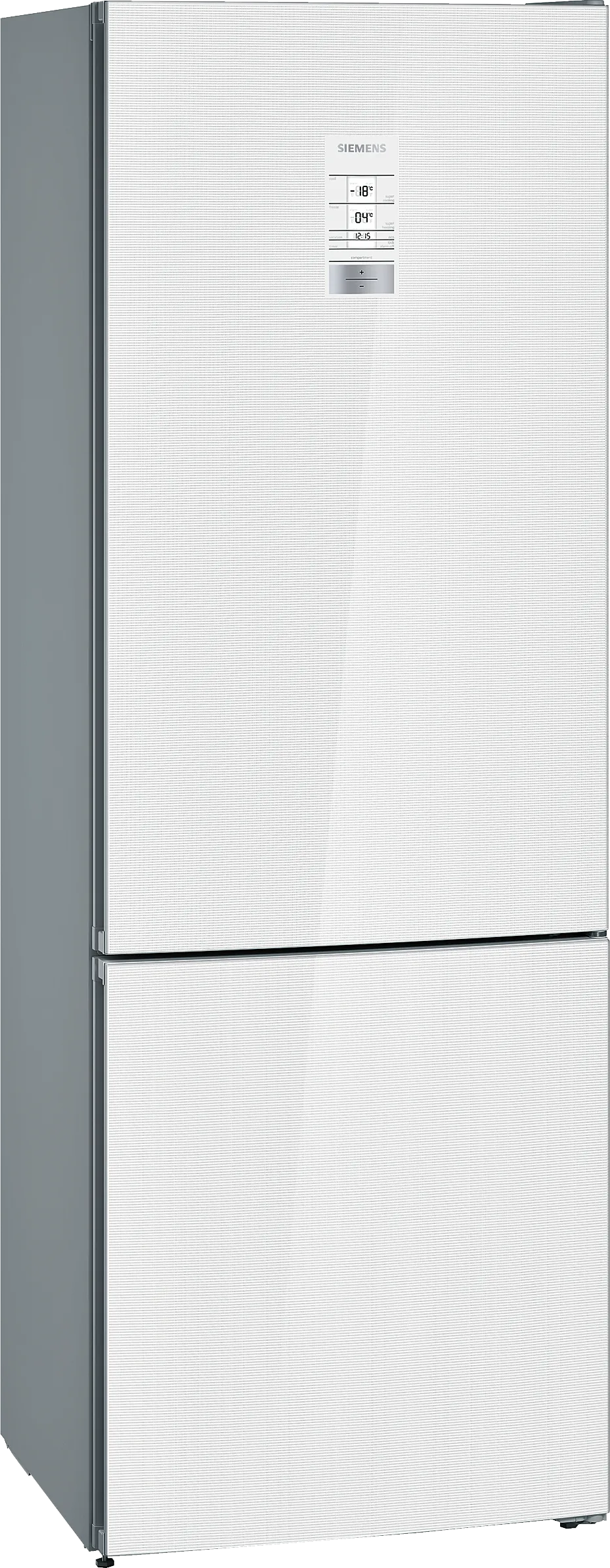 iQ500 Окремовстановлюваний холод. з нижньою морозильною камерою, скляні дверцята 203 x 70 cm Білий 