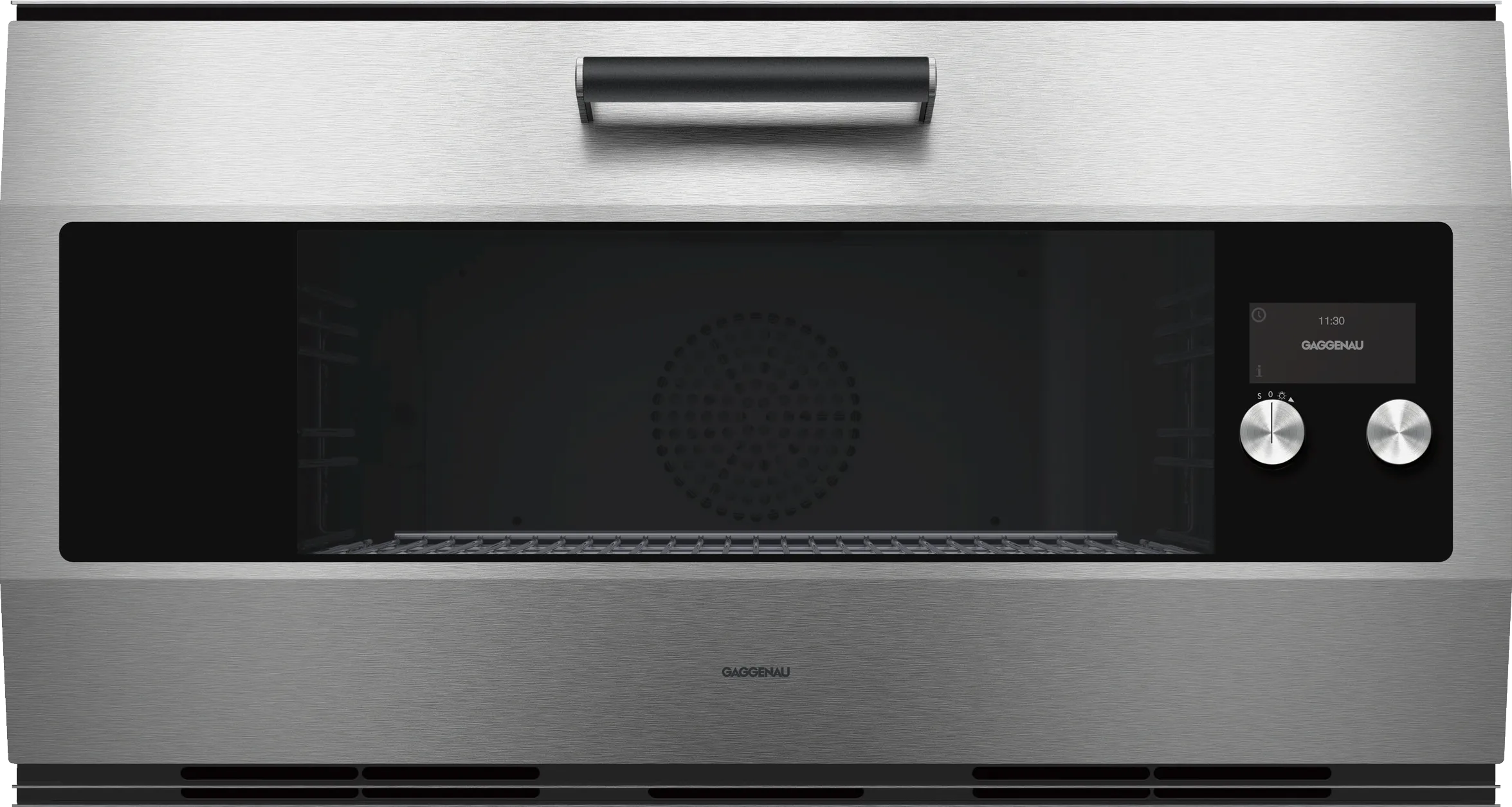 built-in oven 90 x 48 cm Stainless steel 
