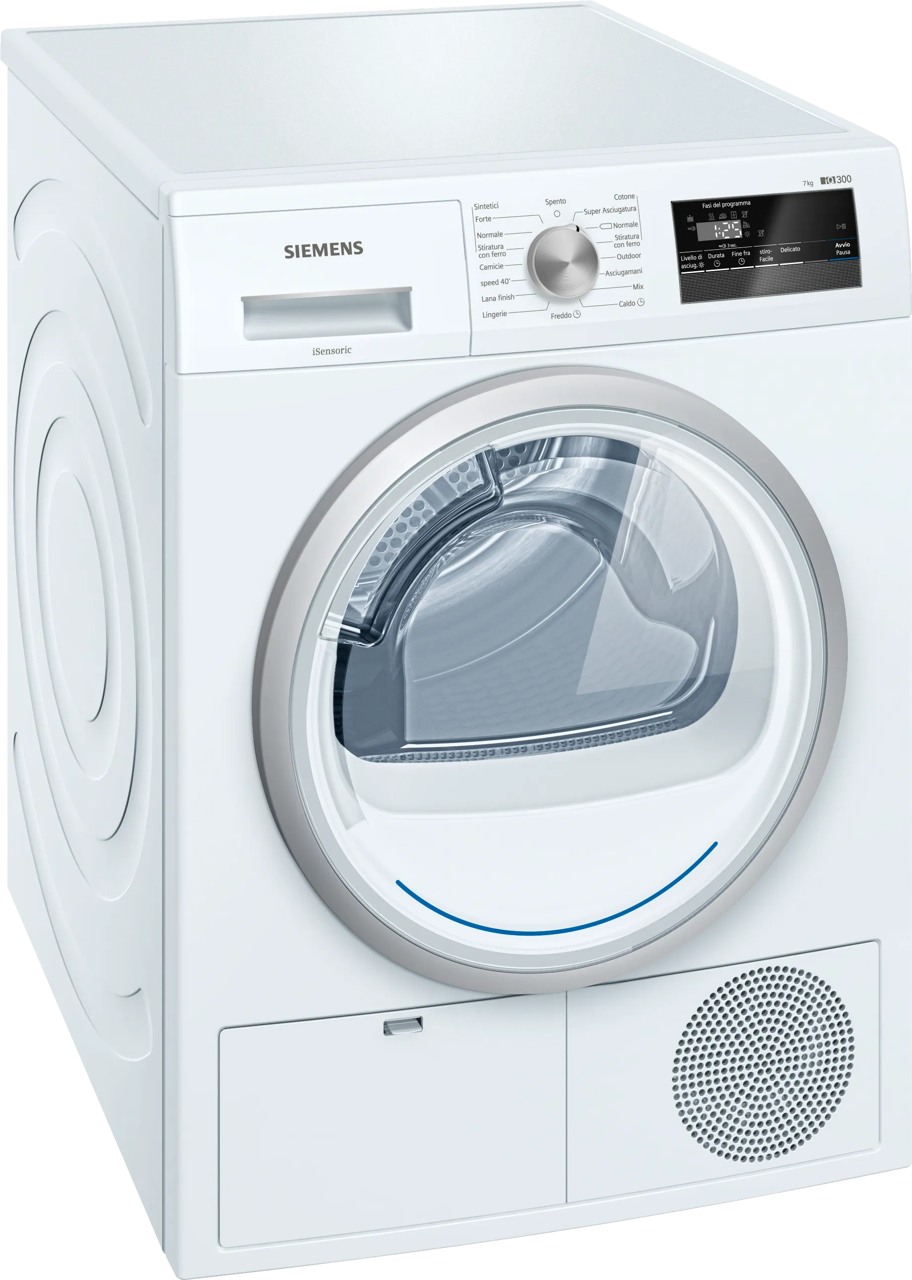 iQ300 heat pump dryer 7 kg White