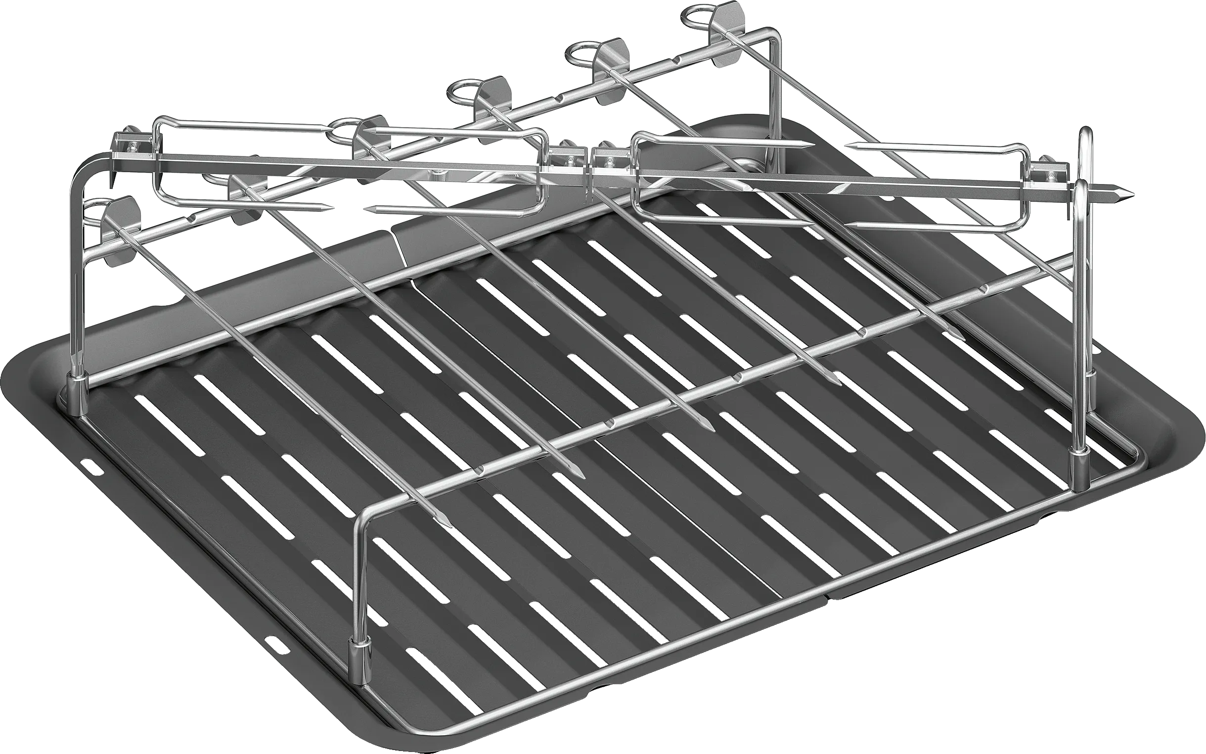 Supports D'Étagère Pour Micro-ondes Neff 10023499 - Pièce D'Origine - Avant Et Arrière
