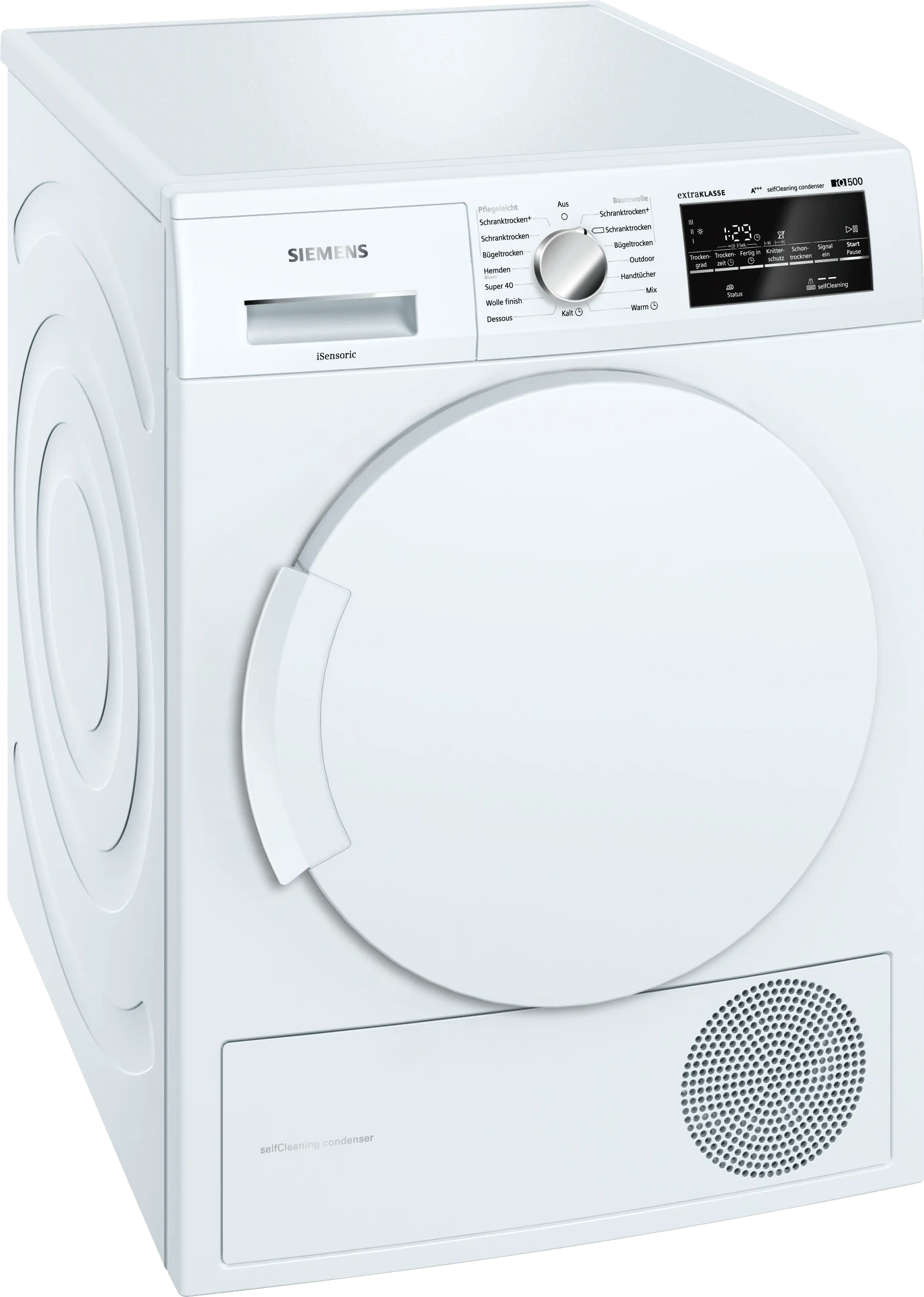 iQ500 heat pump dryer 7 kg White