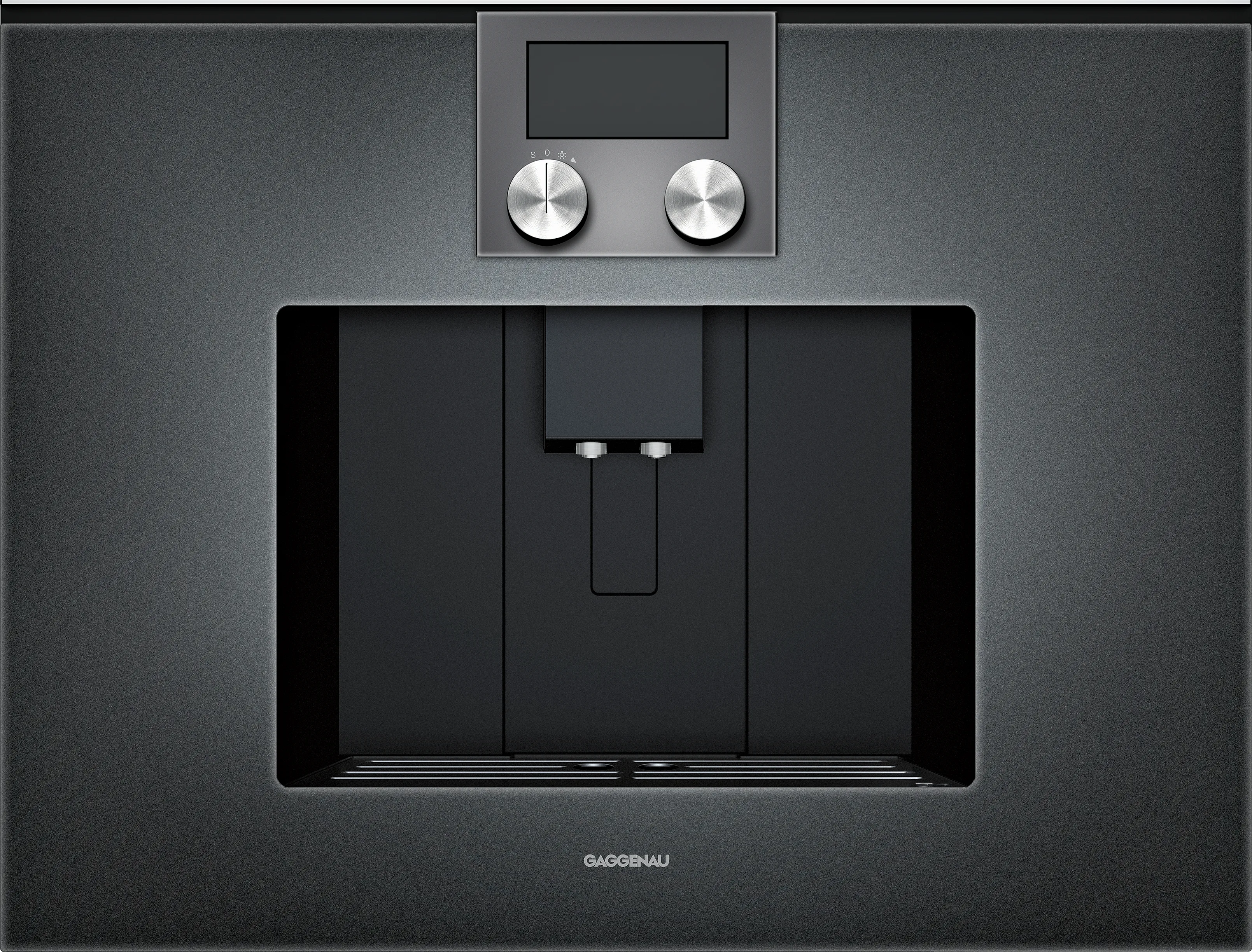 200 series Built-In Fully Automatic Coffee Machine 60 x 45 cm Anthracite 