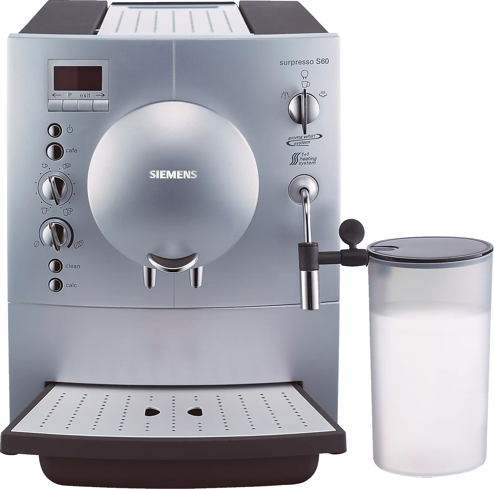 Fully automatic coffee machine Silver