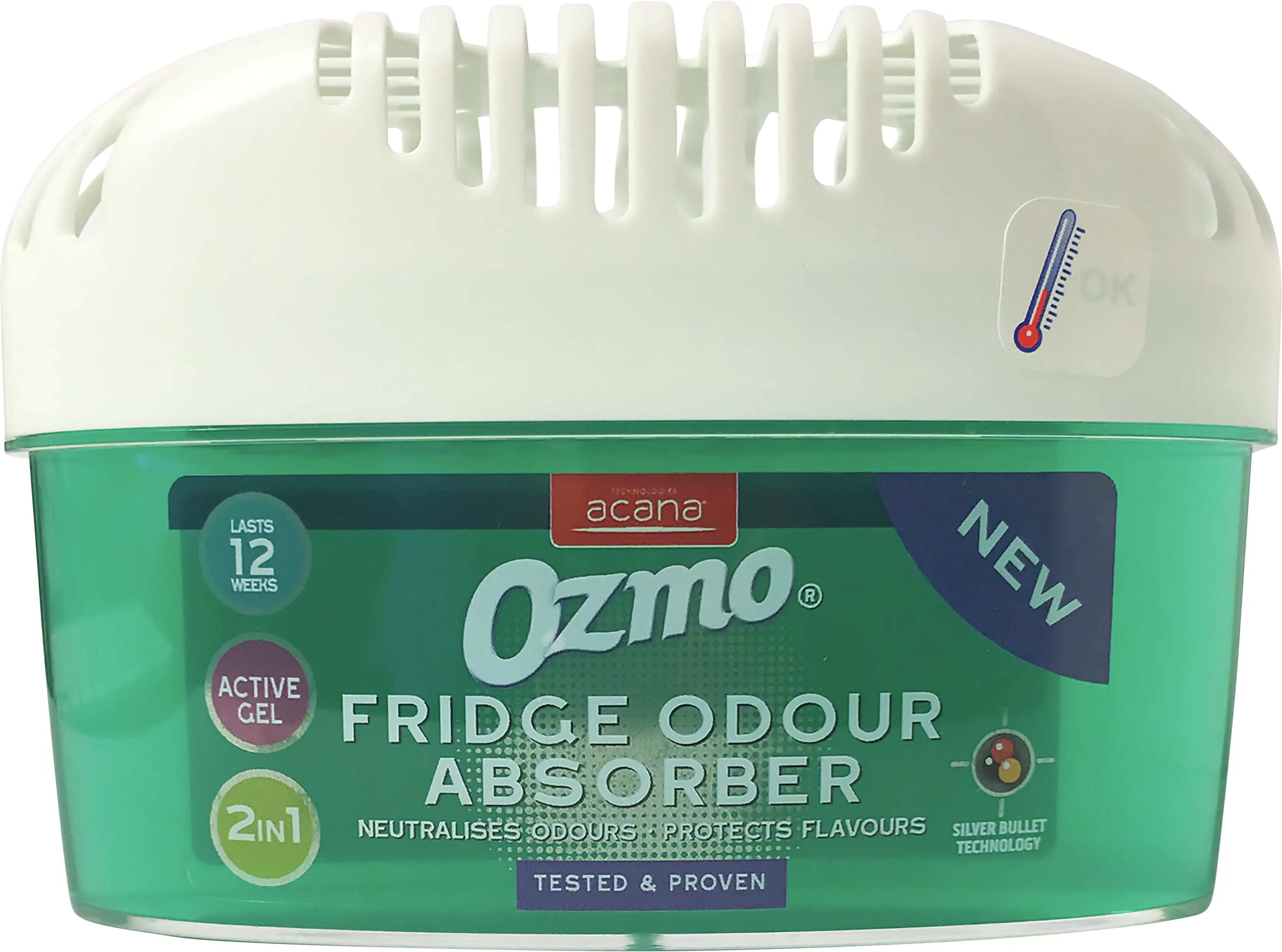 Ozmo 2 in 1 Fridge Deodorizer XL 200g 