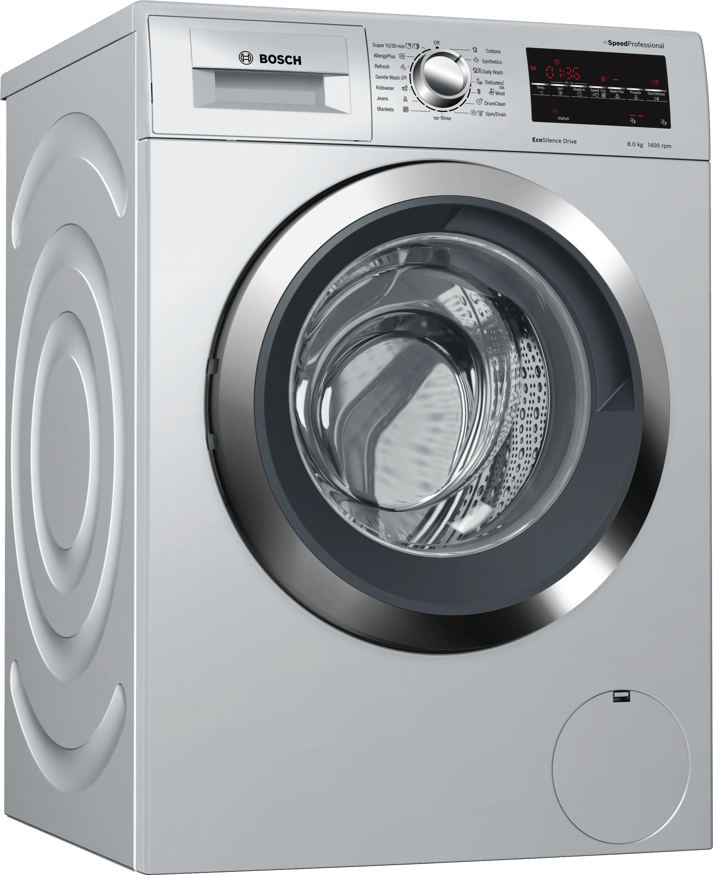 Series 6 washing machine, front loader 8 kg 1400 rpm