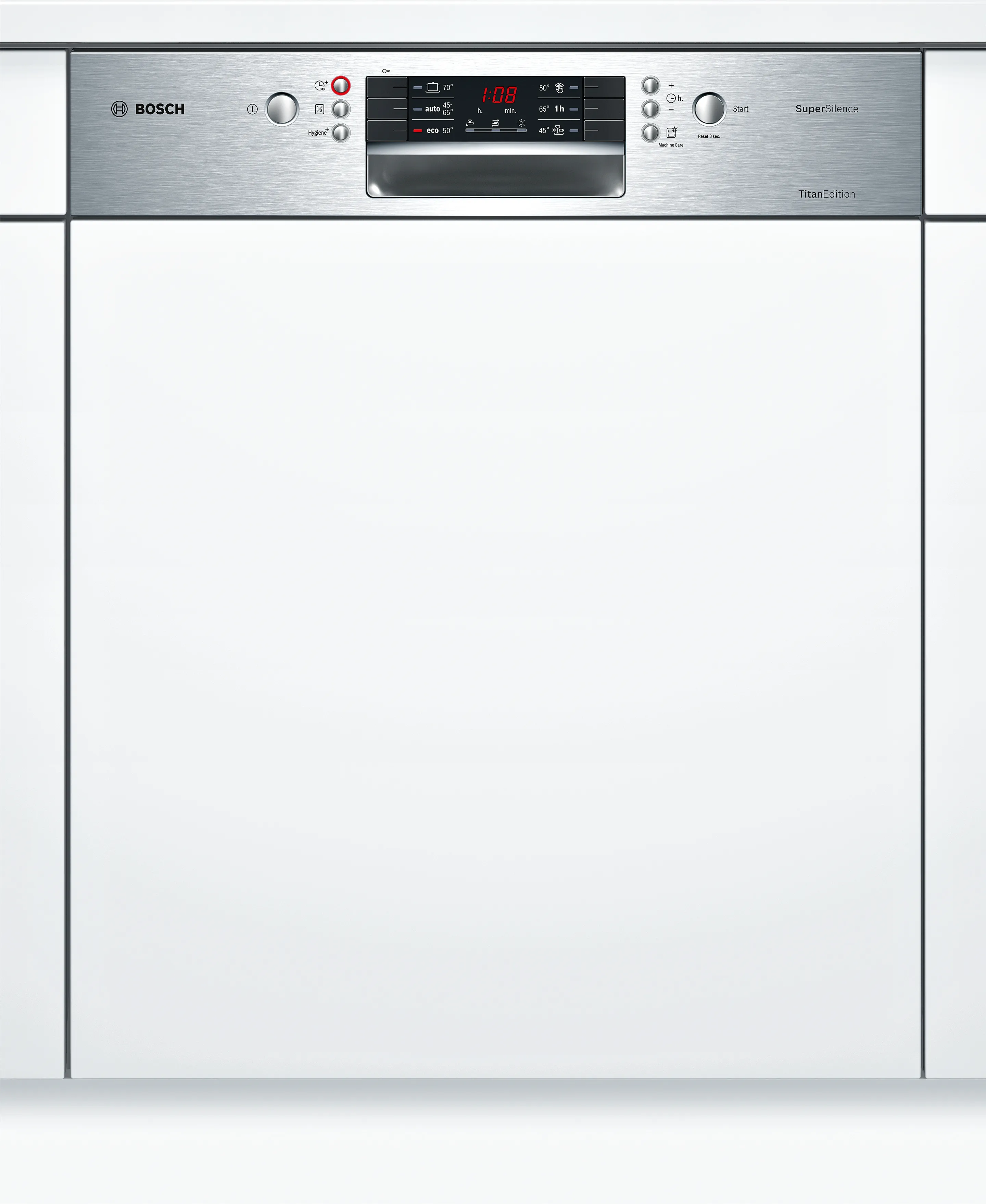 Series 4 semi-integrated dishwasher 60 cm Brushed steel