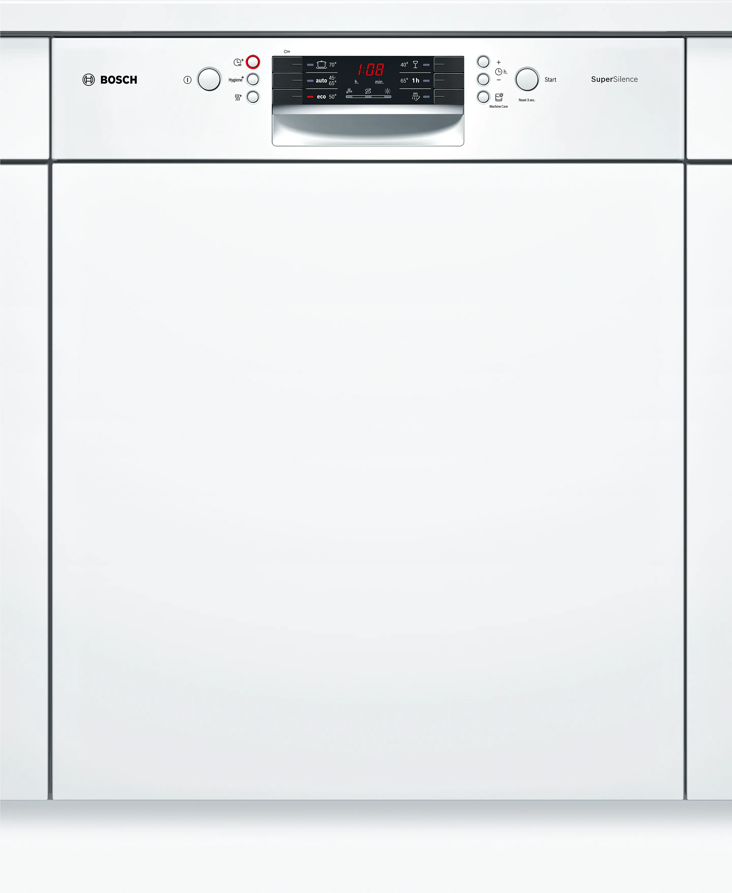 Series 4 semi-integrated dishwasher 60 cm White