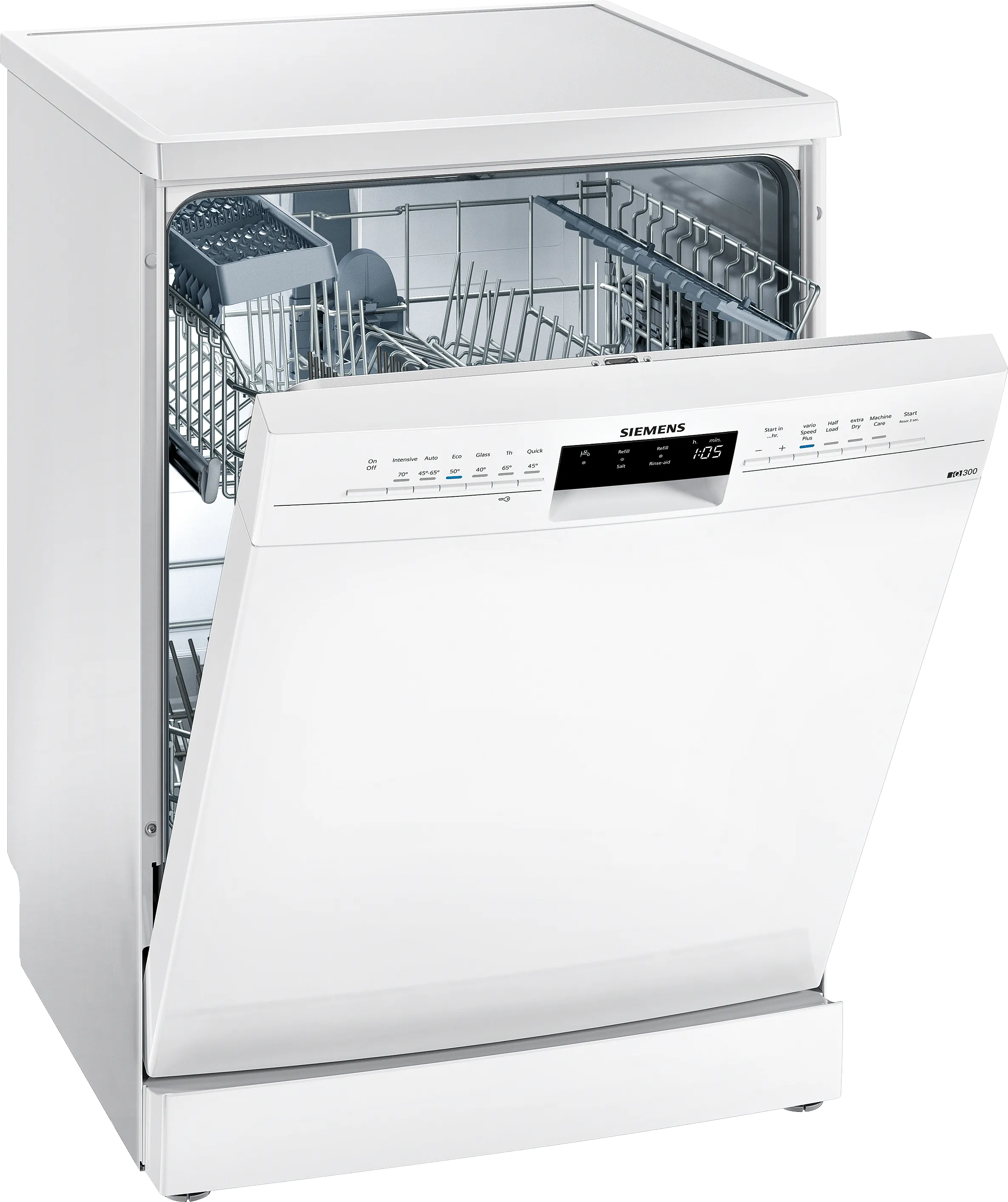 iQ300 free-standing dishwasher 60 cm White 