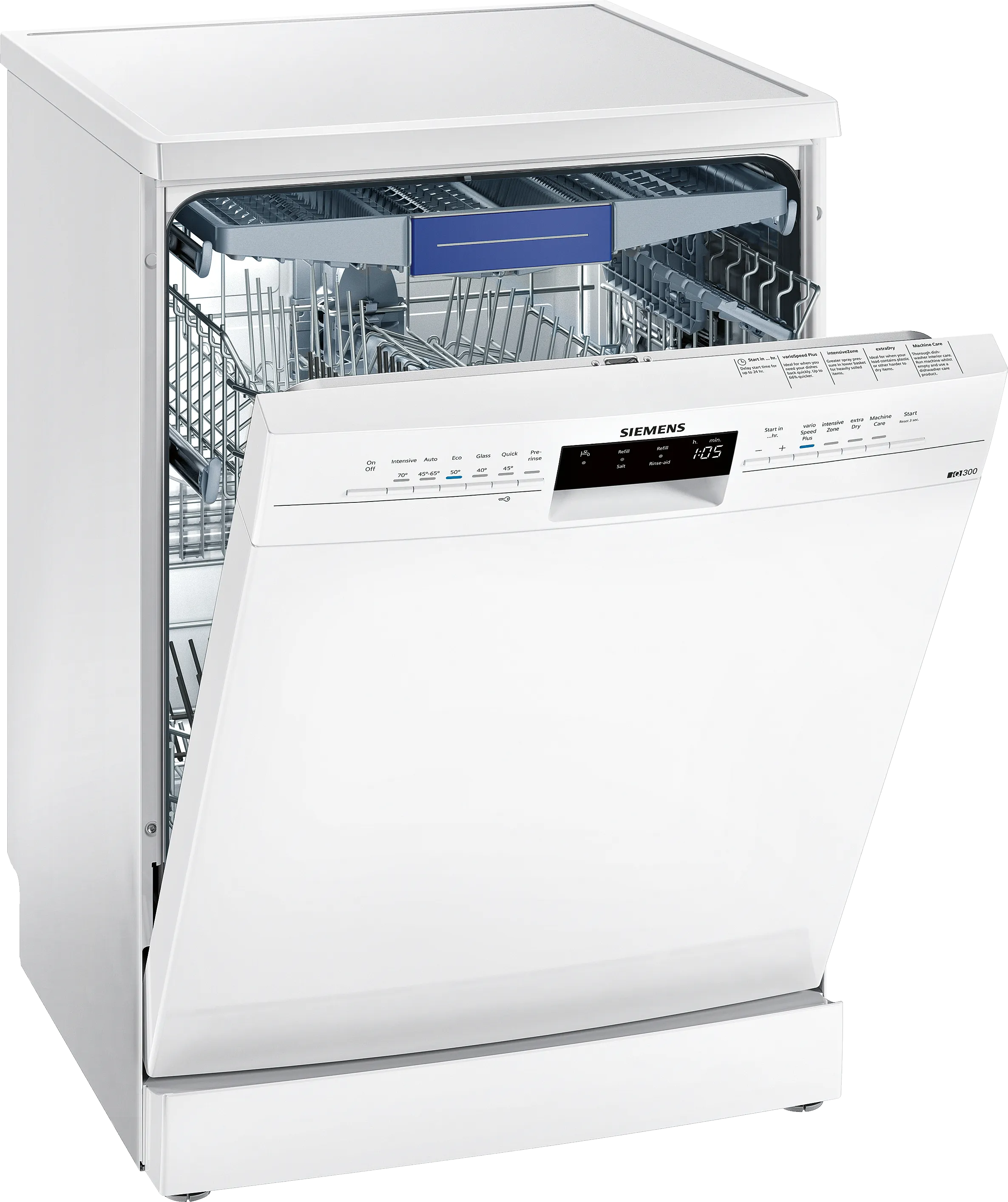 iQ300 free-standing dishwasher 60 cm White 