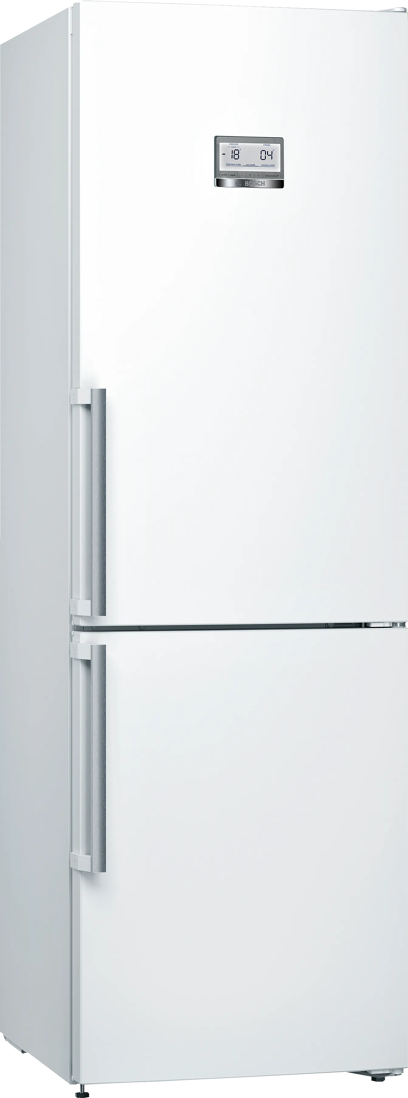 Series 6 free-standing fridge-freezer with freezer at bottom 186 x 60 cm White 
