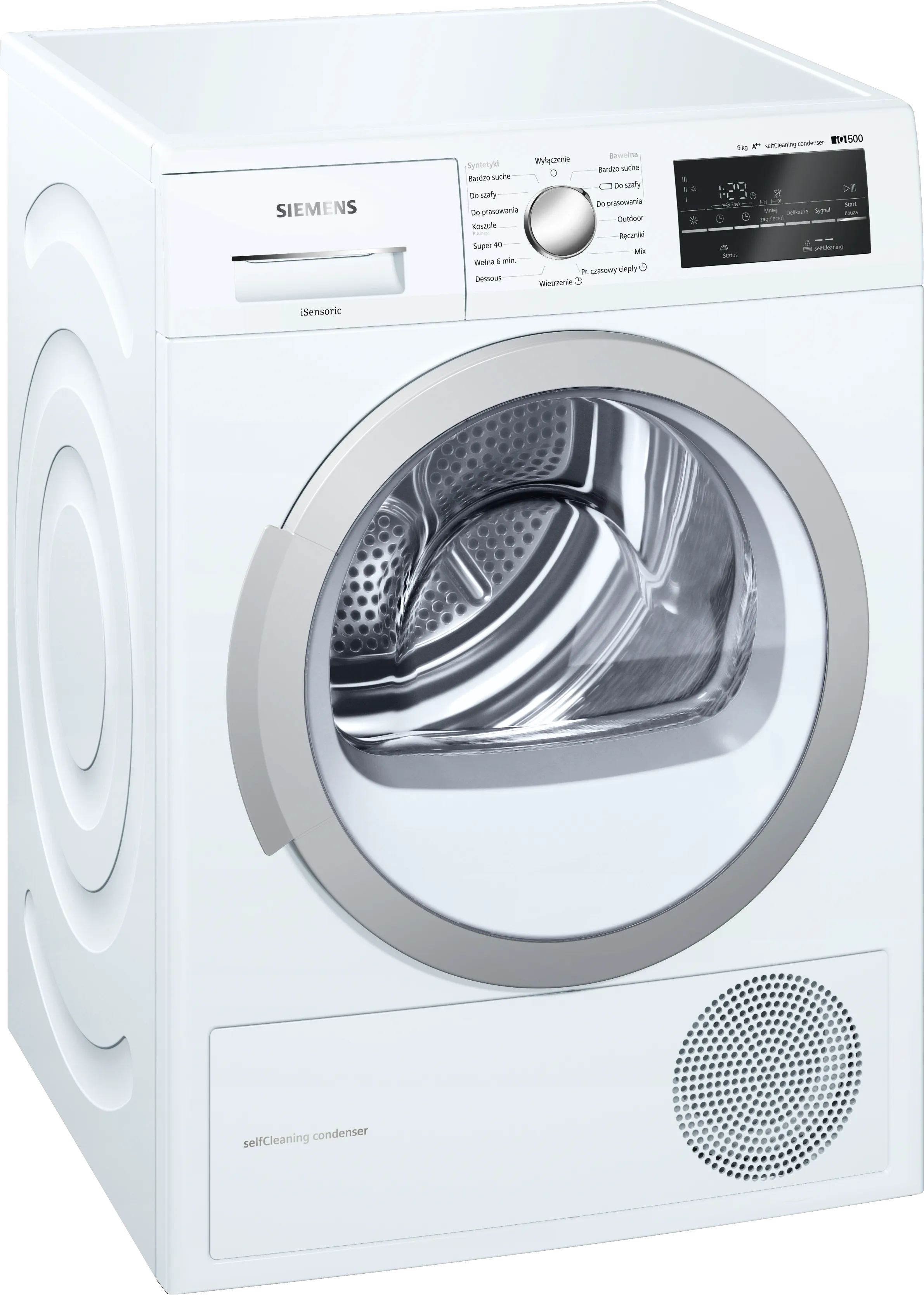 iQ500 heat pump dryer 9 kg