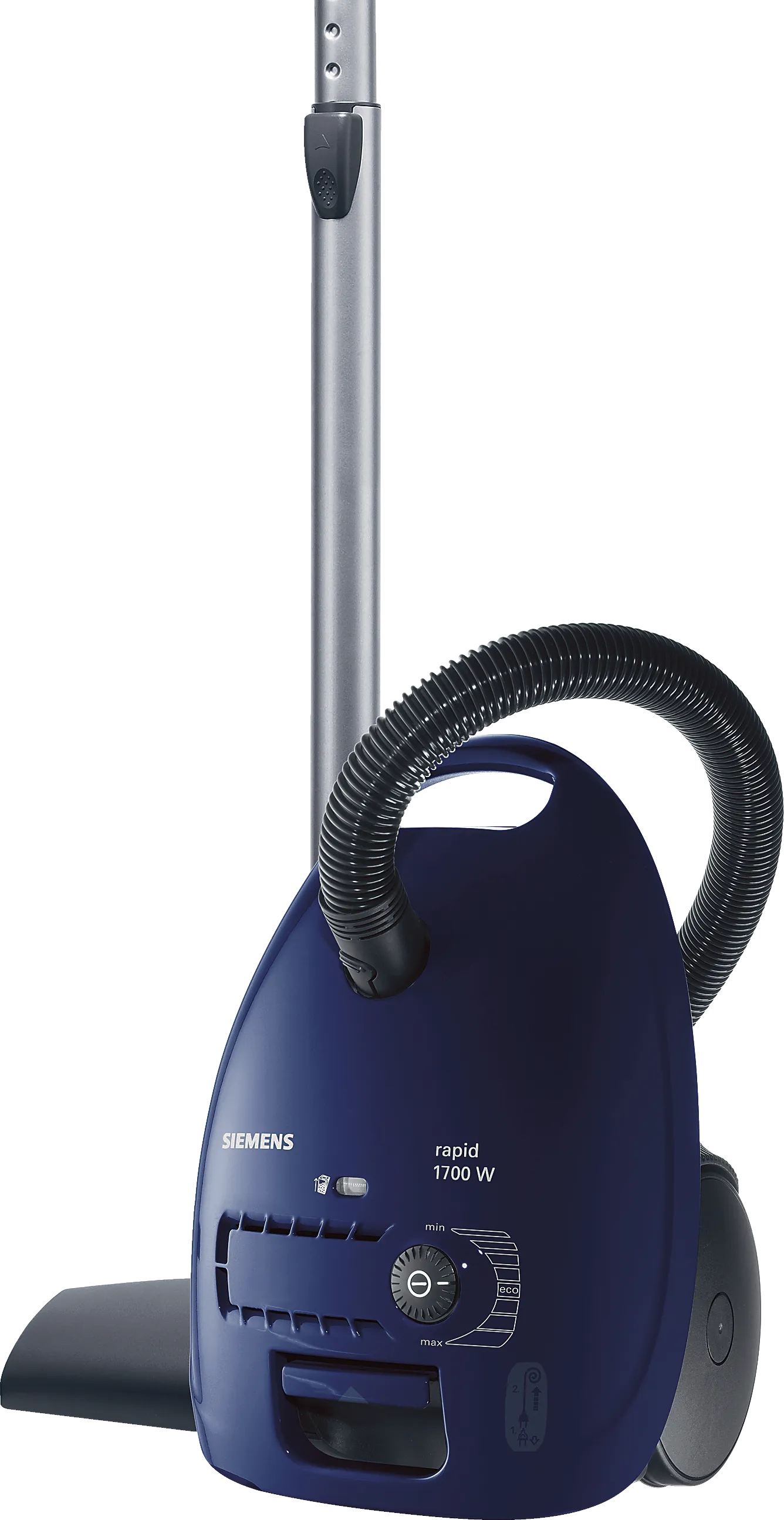 Bagged vacuum cleaner Blue