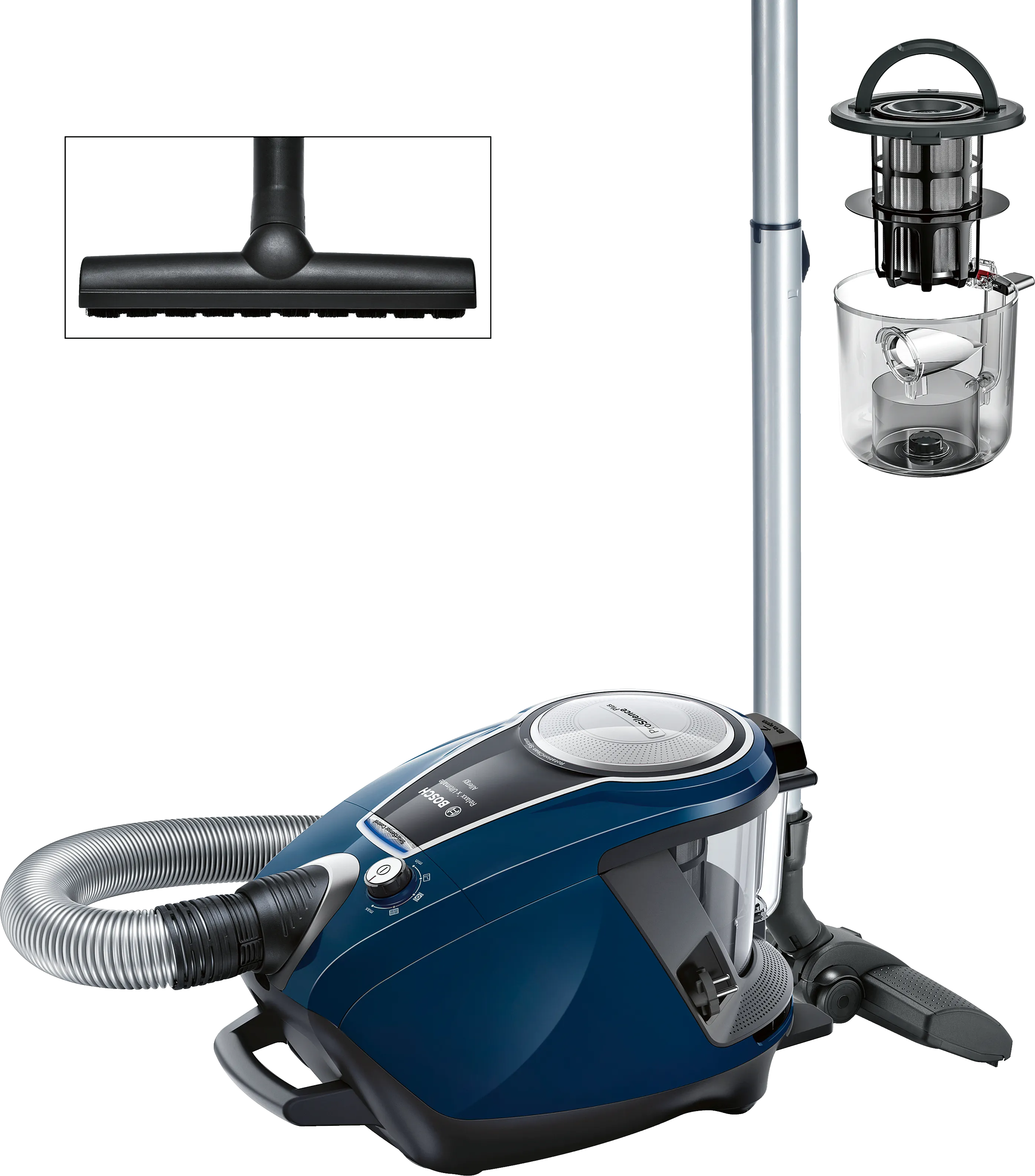 Series 8 Bagless vacuum cleaner ProSilence Blue 