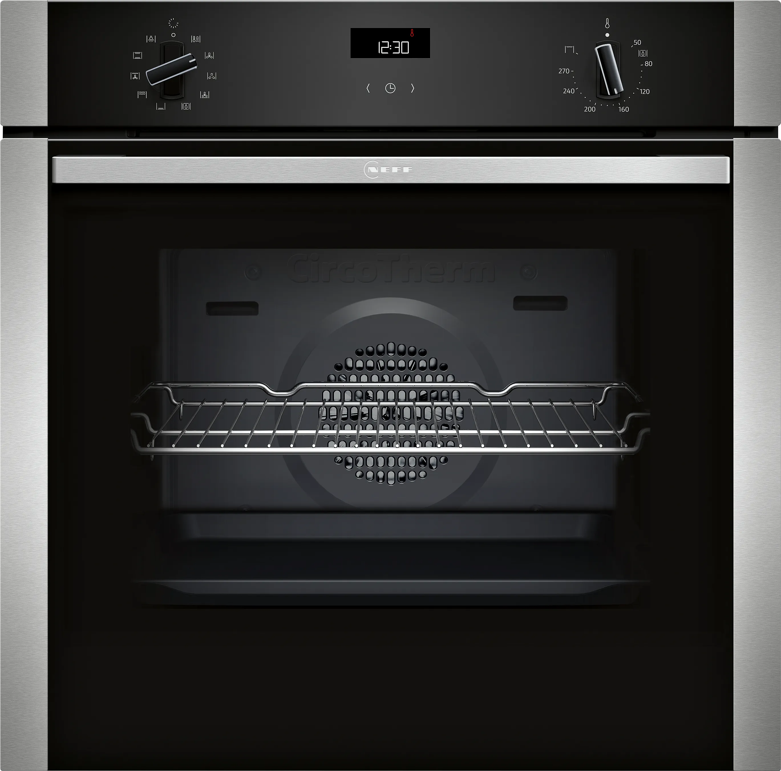 N 50 Backofen 60 x 60 cm Edelstahl