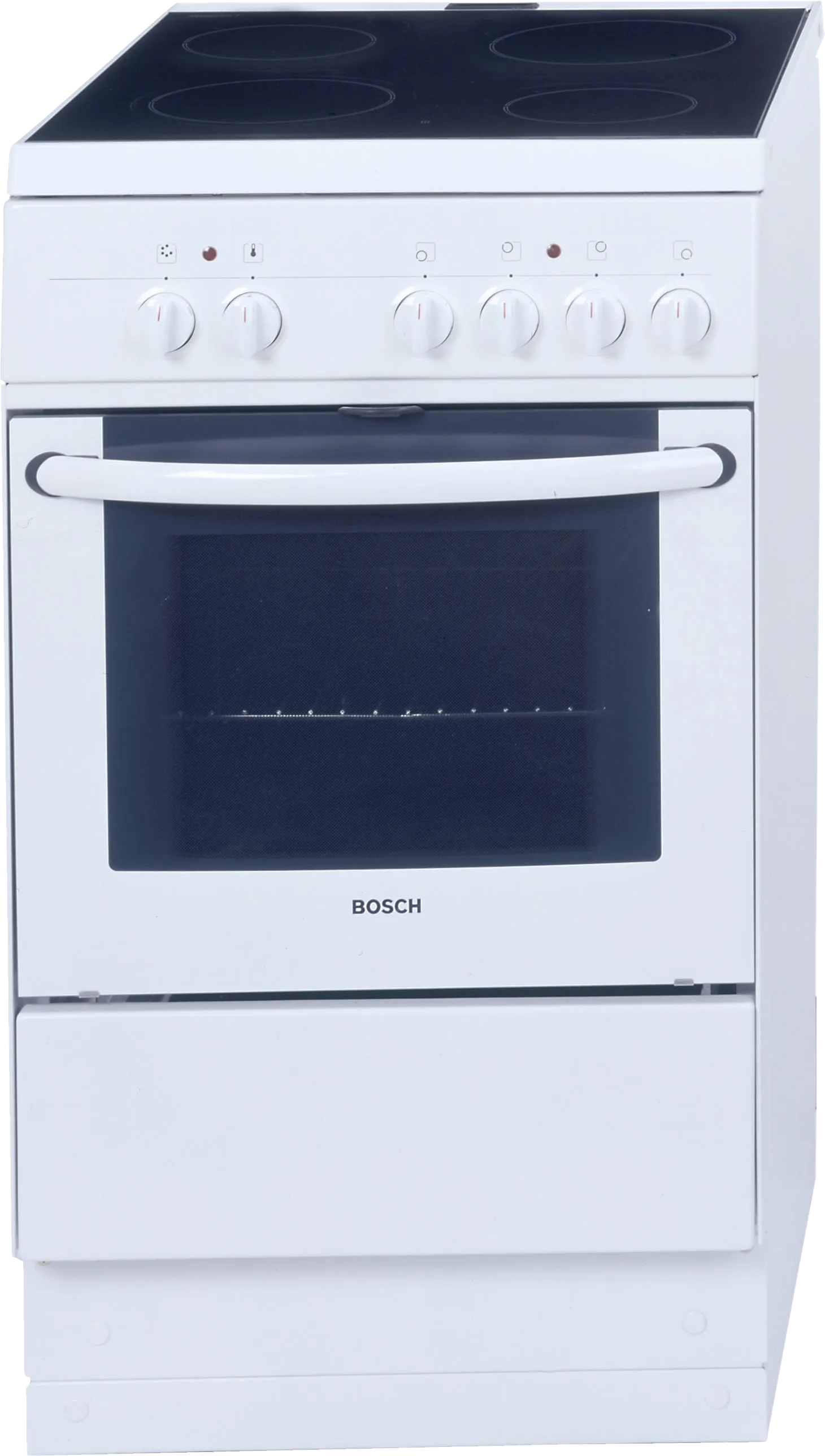 Freestanding electric cooker White