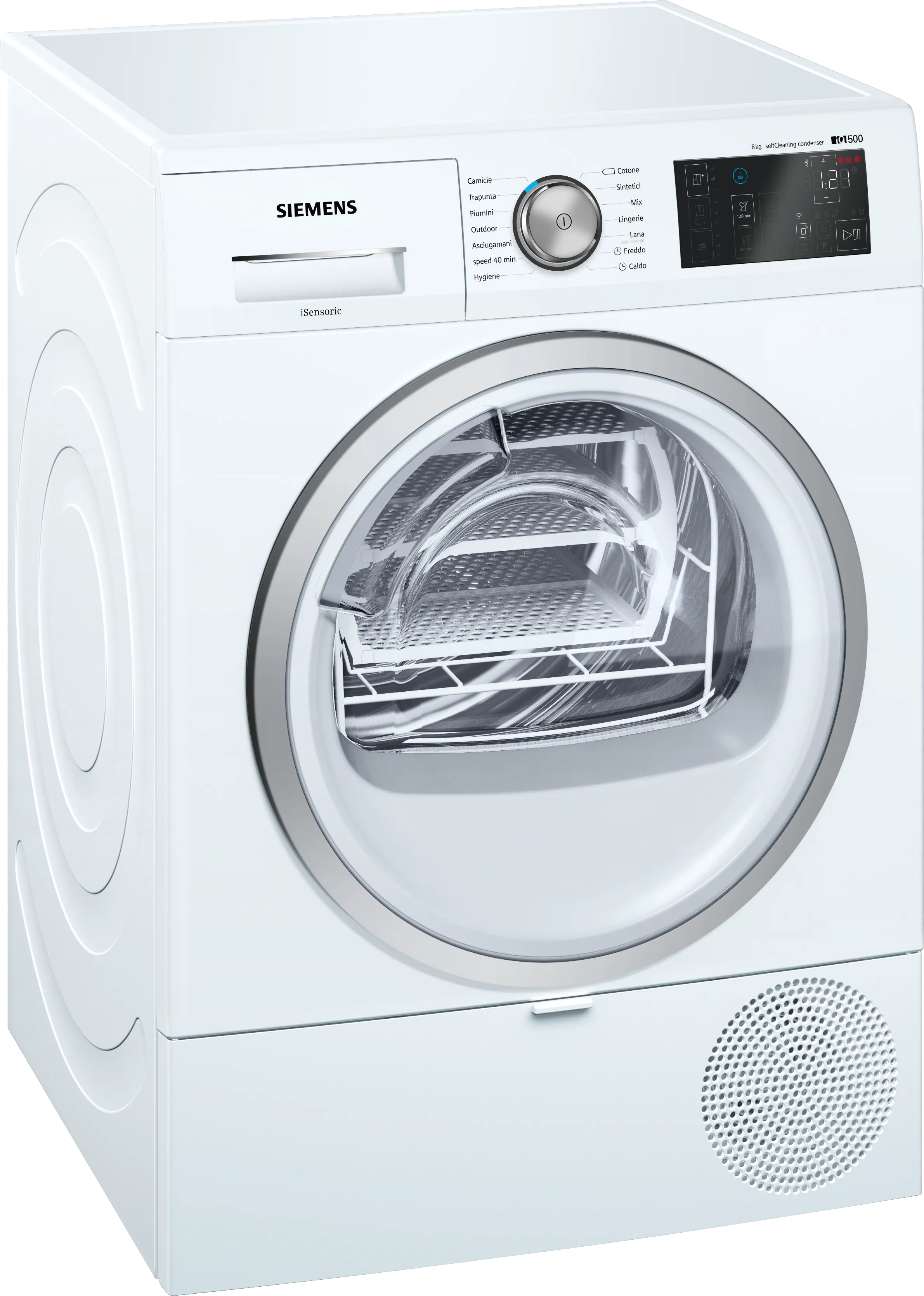 iQ500 heat pump dryer 8 kg