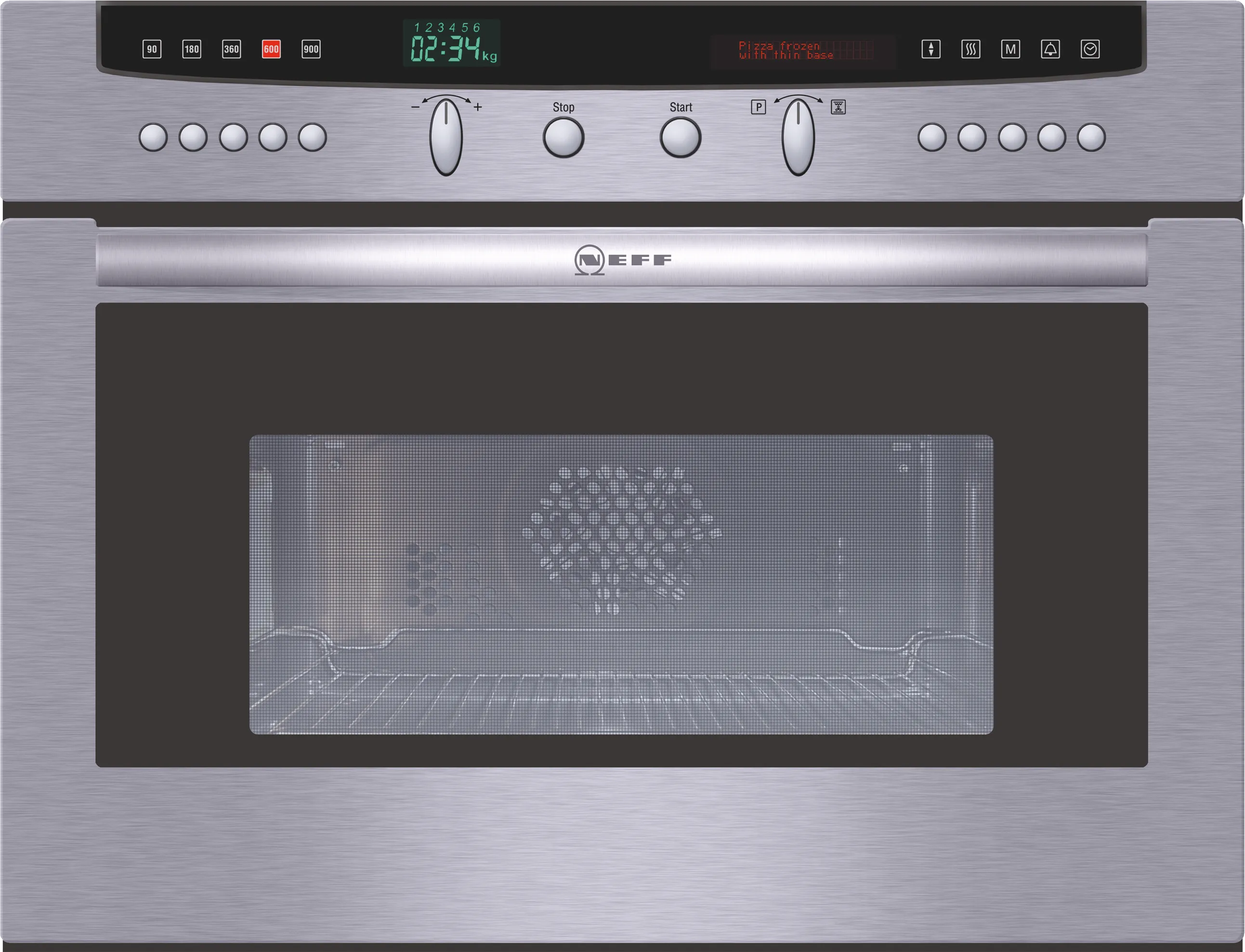  60 x 45 cm Stainless steel