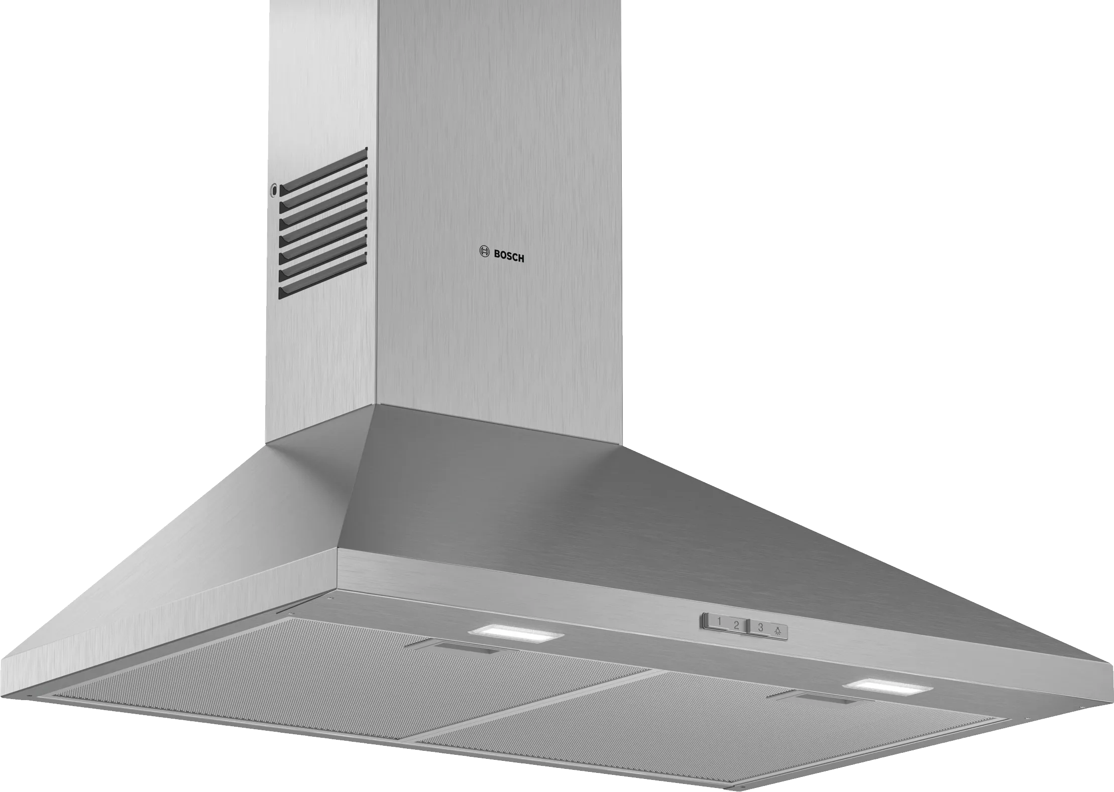 Series 2 Wall-mounted cooker hood 75 cm Stainless steel 