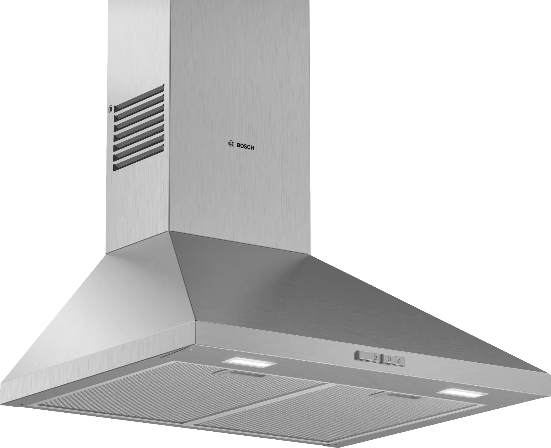 Series 2 Wall-mounted cooker hood 60 cm Stainless steel 