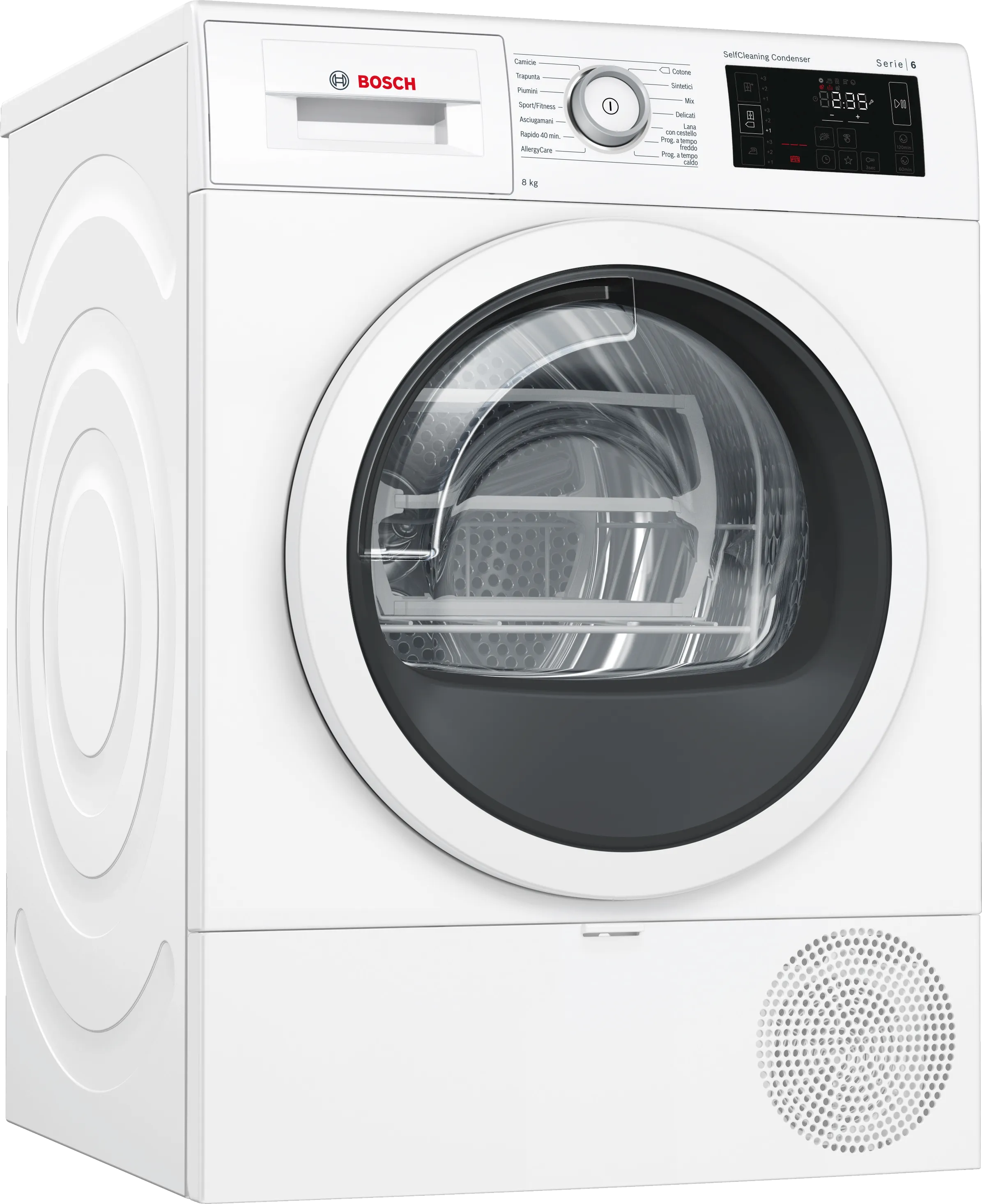 Series 6 heat pump dryer 8 kg