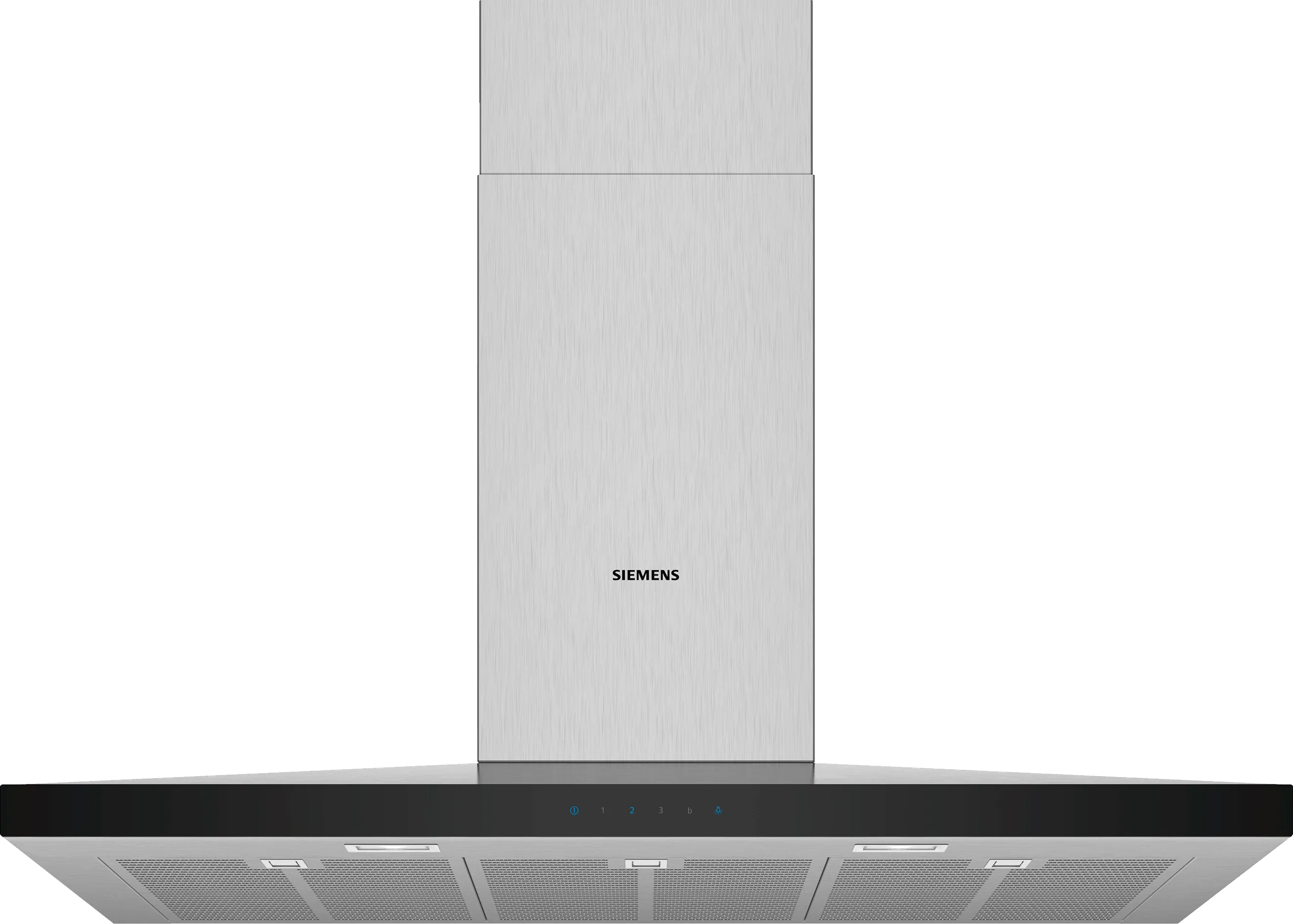 iQ300 wall-mounted cooker hood 90 cm Stainless steel 