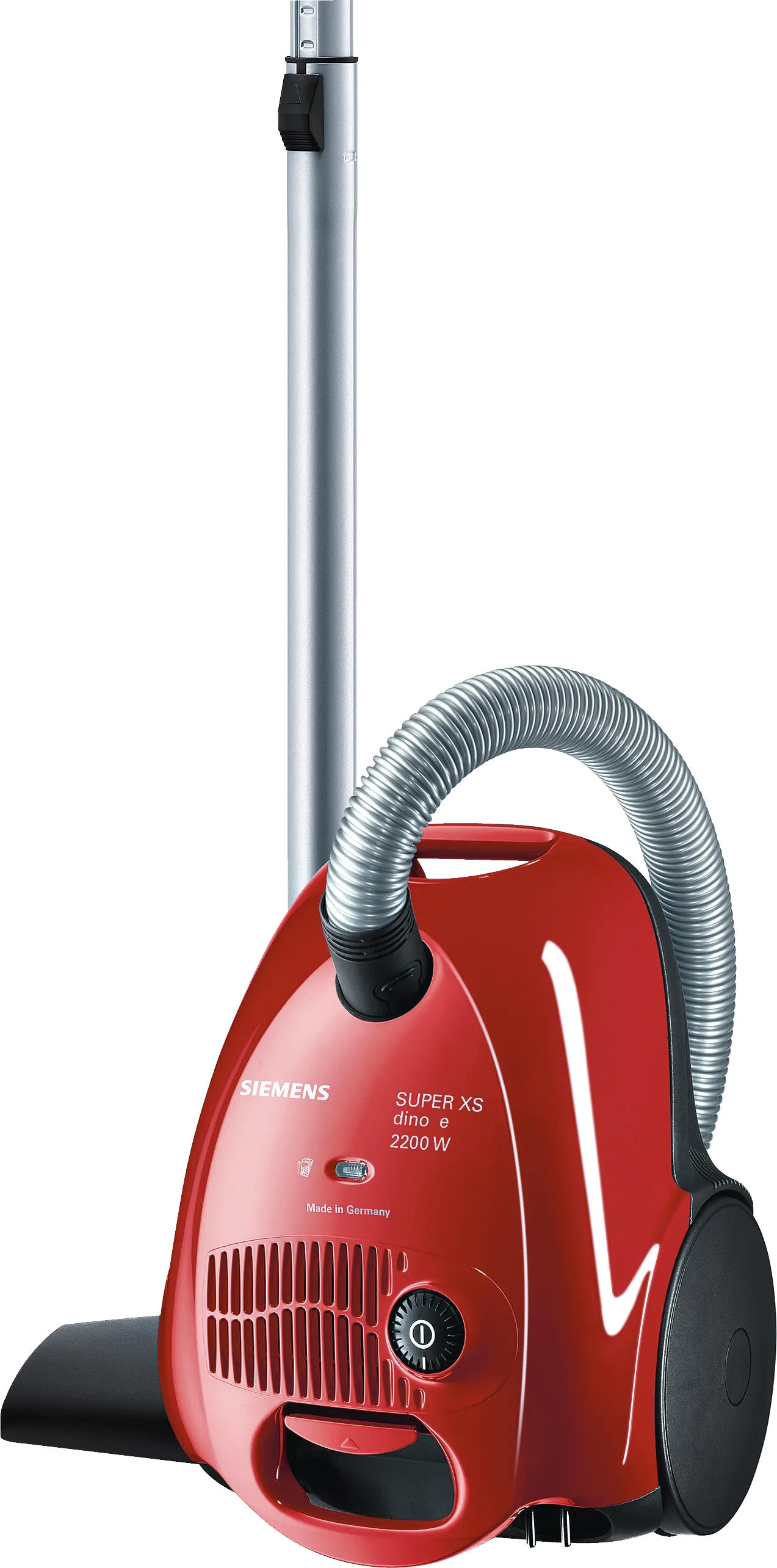 Bagged vacuum cleaner Red