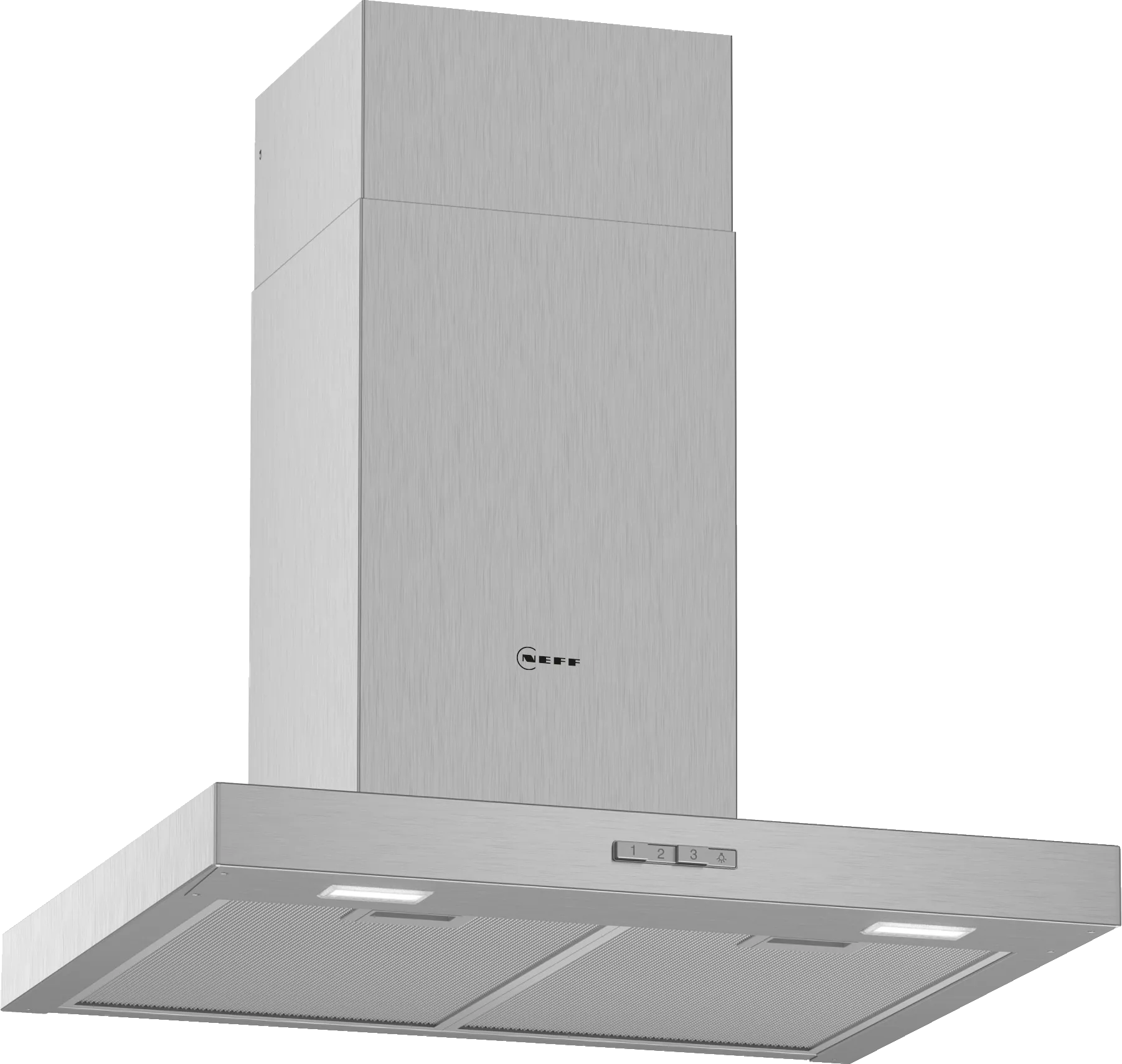 N 30 Wall-mounted cooker hood 60 cm Stainless steel 