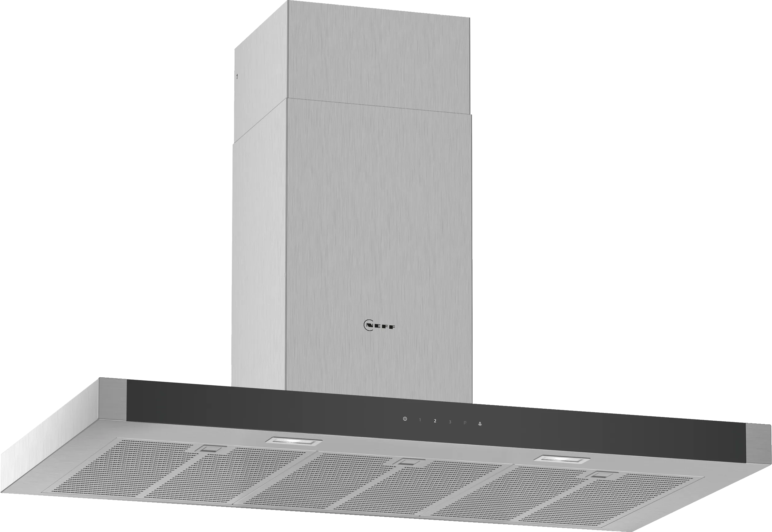 N 50 Wandschouwkap 90 cm Roestvrij staal 