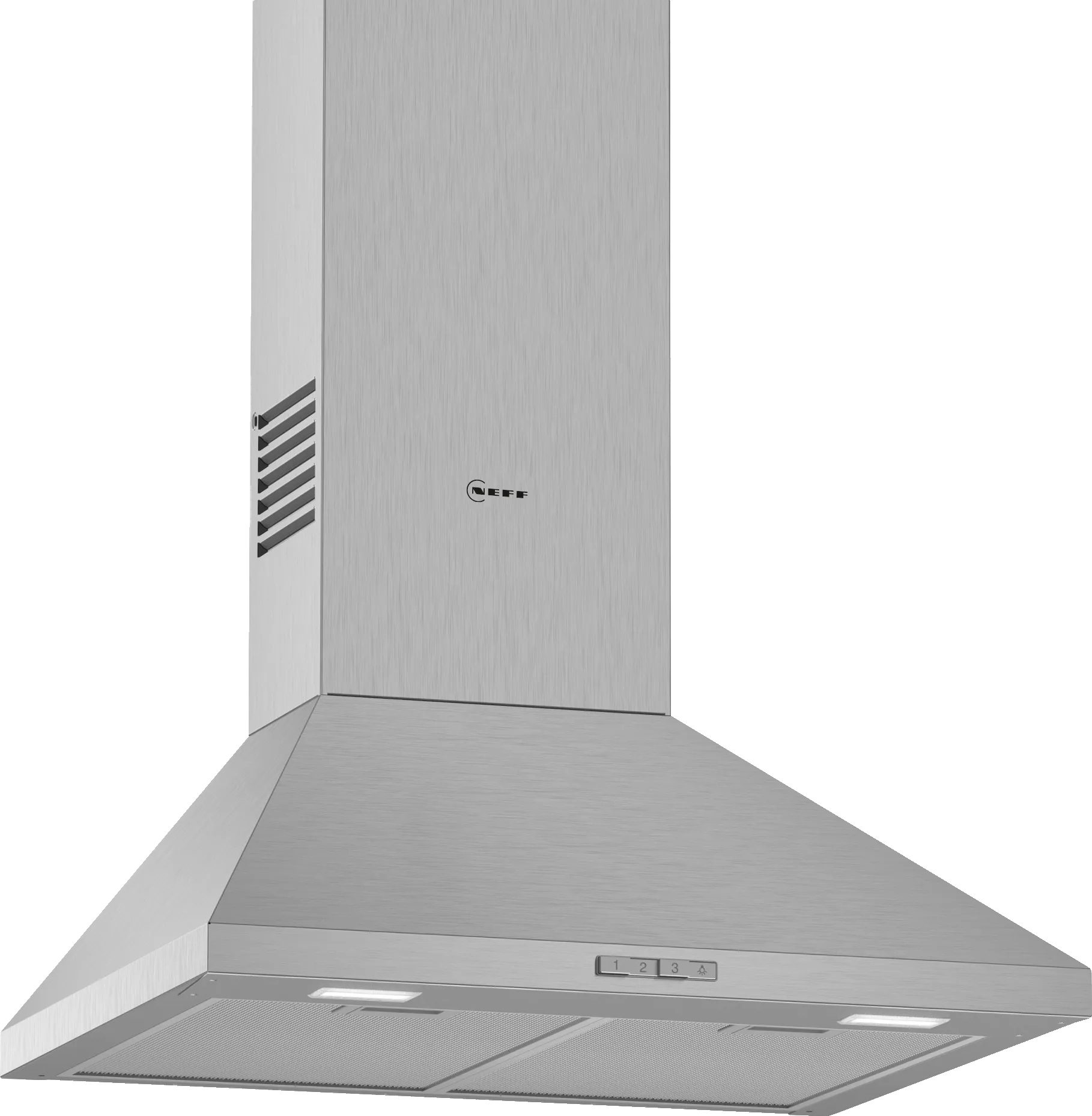 N 30 Wall-mounted cooker hood 60 cm Stainless steel 