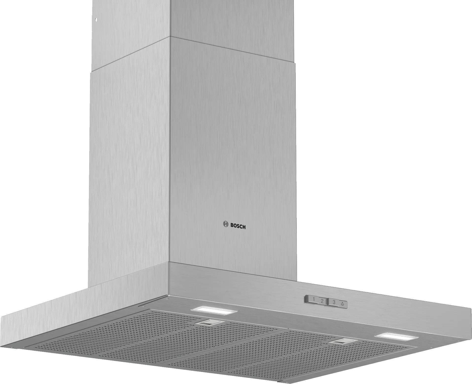 Series 2 Wall-mounted Extractor Hood 60 cm Stainless steel 